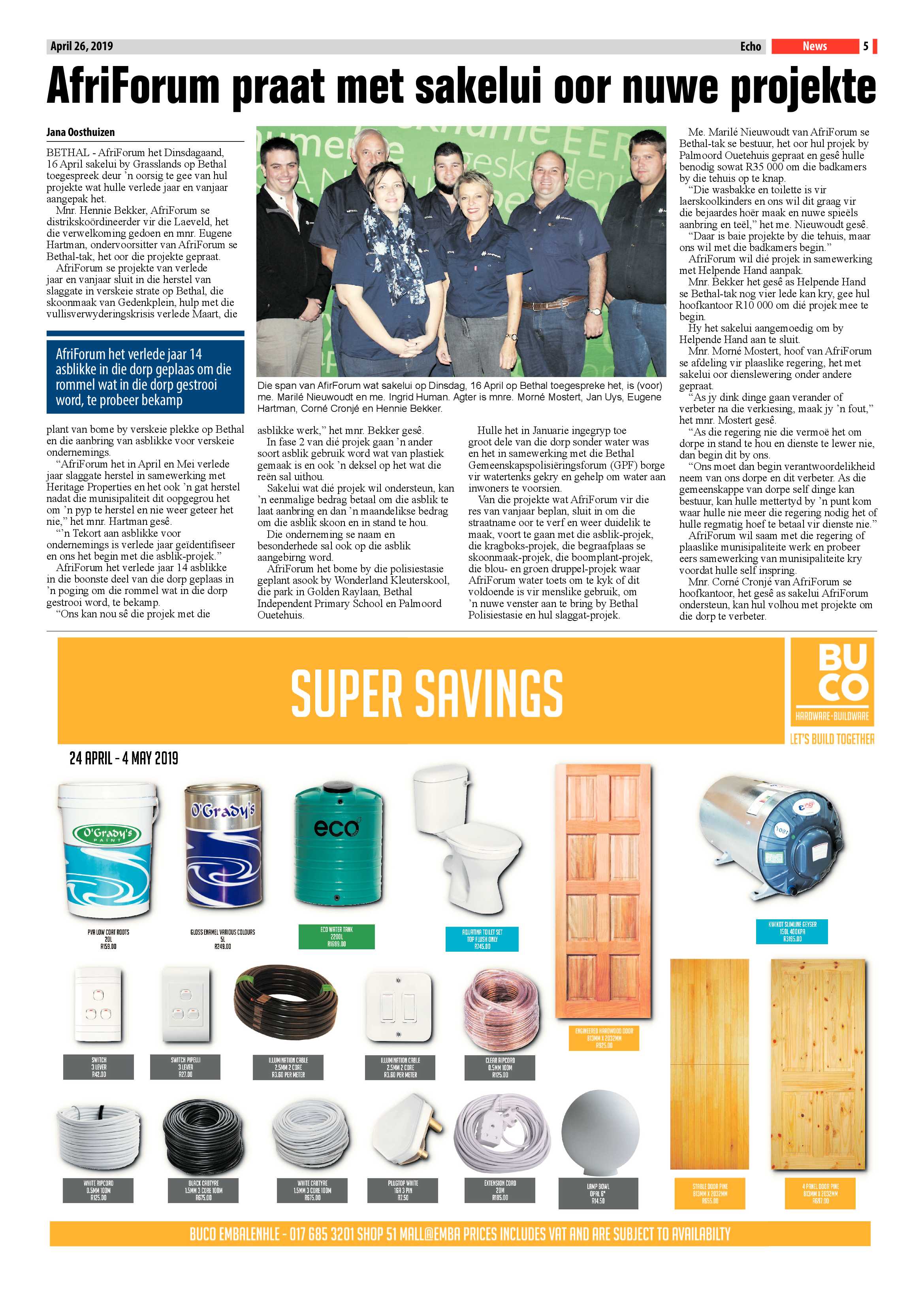 Echo 26 April 2019 page 5