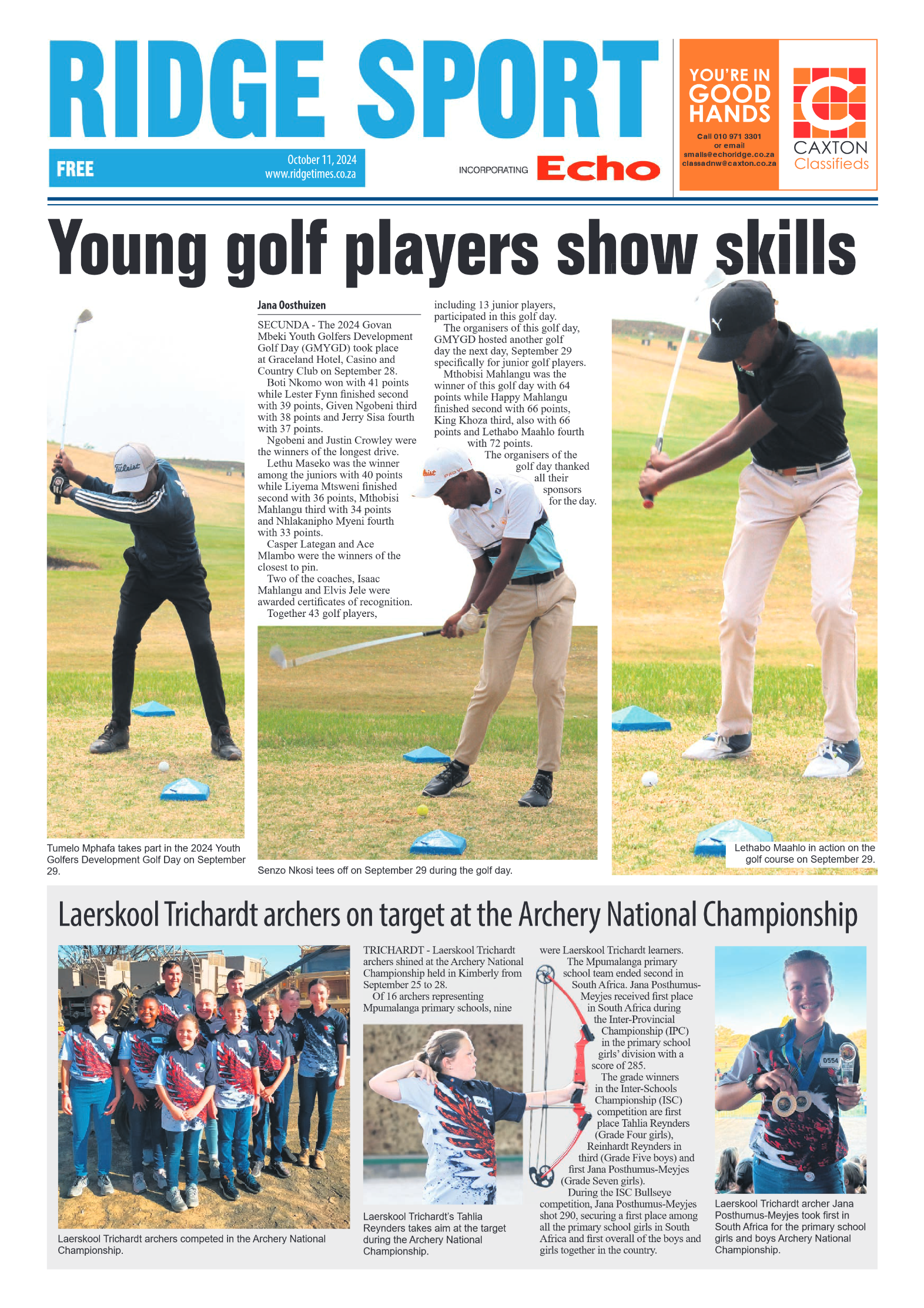 Ridge Times 11 October 2024 page 8