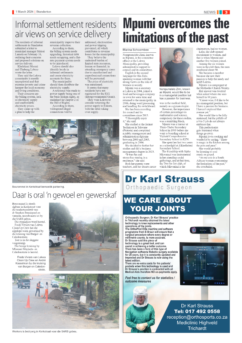Standerton Advertiser 01 March 2024 page 3