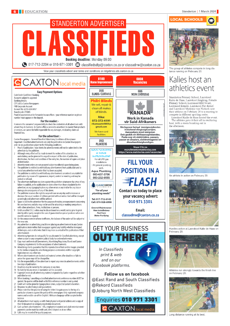 Standerton Advertiser 01 March 2024 page 6