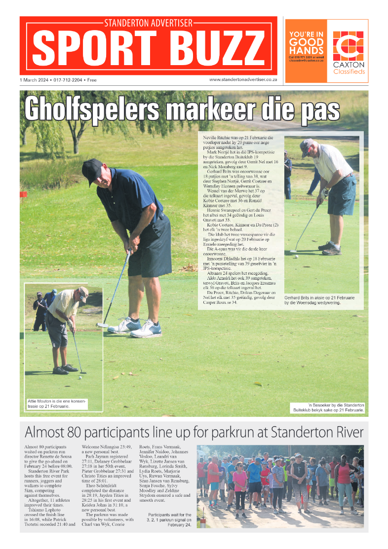 Standerton Advertiser 01 March 2024 page 8
