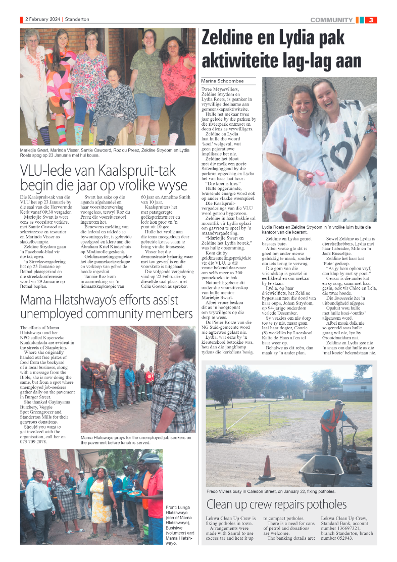 Standerton Advertiser 02 February 2024 page 3