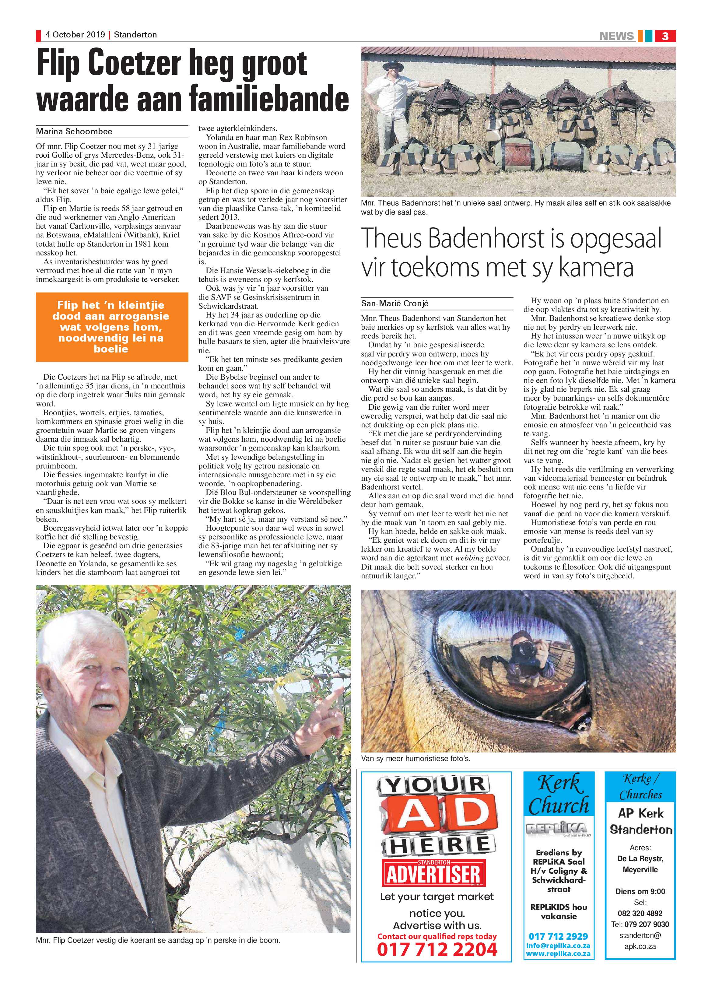 Standerton Advertiser 4 Oct 2019 page 3