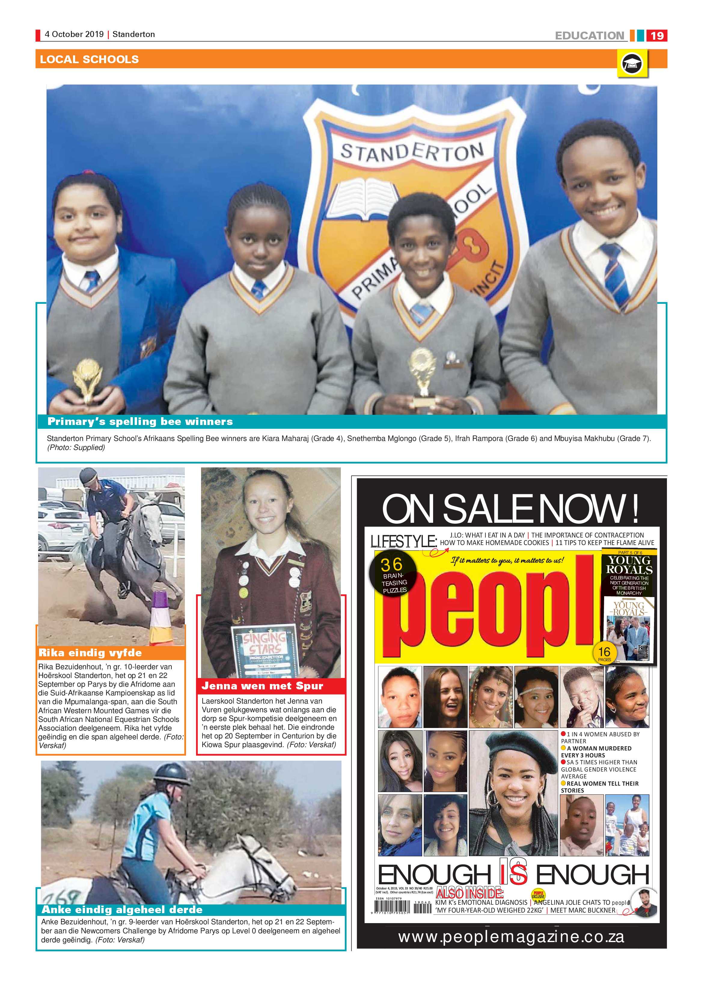 Standerton Advertiser 4 Oct 2019 page 7