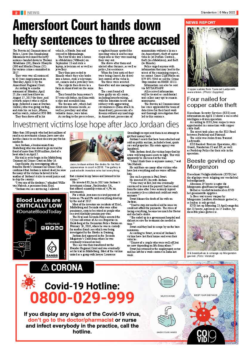 Standerton Advertiser 06 May 2022 page 2
