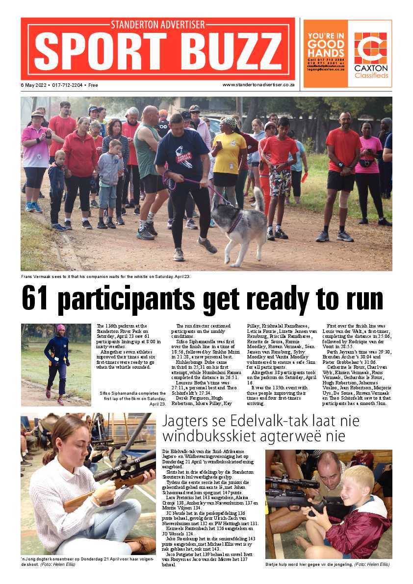 Standerton Advertiser 06 May 2022 page 8