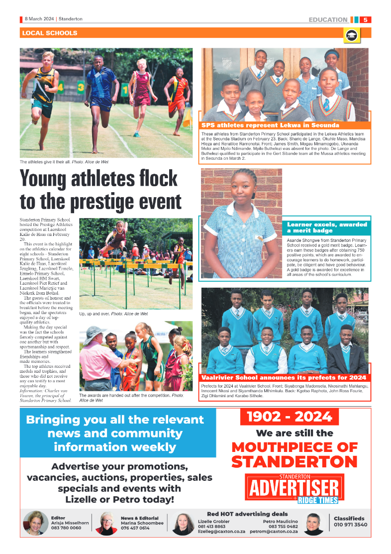 Standerton Advertiser 08 March 2024 page 5