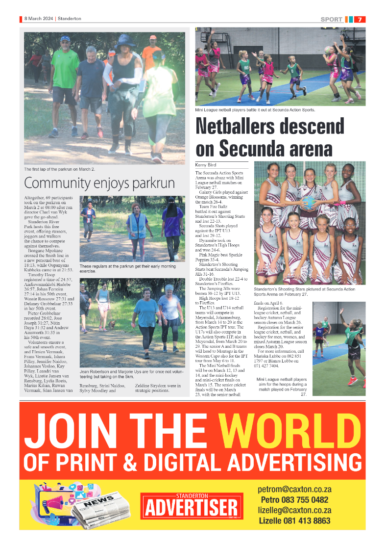 Standerton Advertiser 08 March 2024 page 7