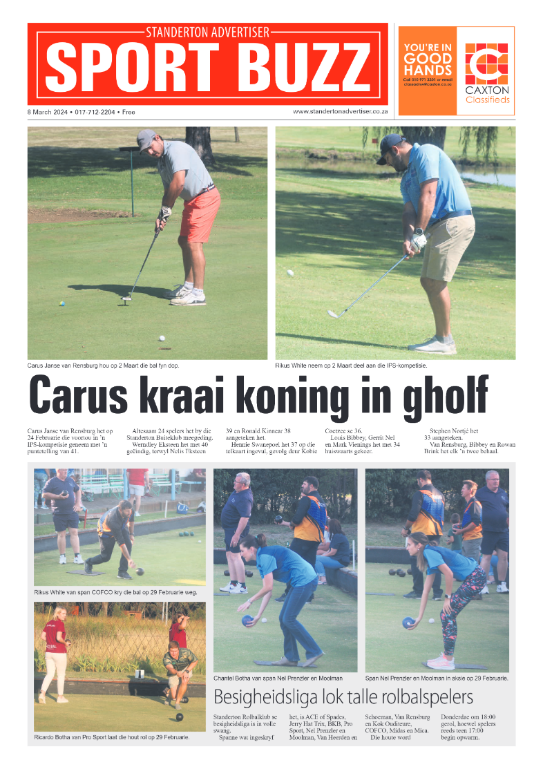 Standerton Advertiser 08 March 2024 page 8