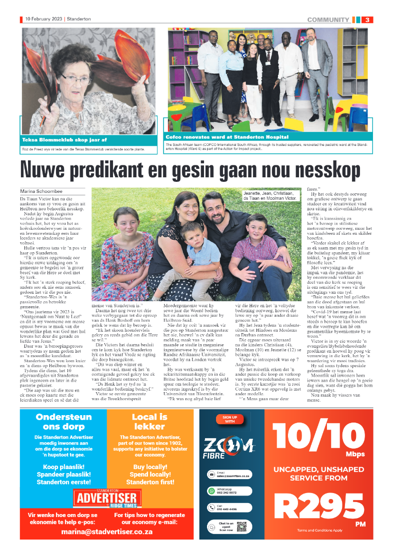 Standerton Advertiser 10 February 2023 page 3
