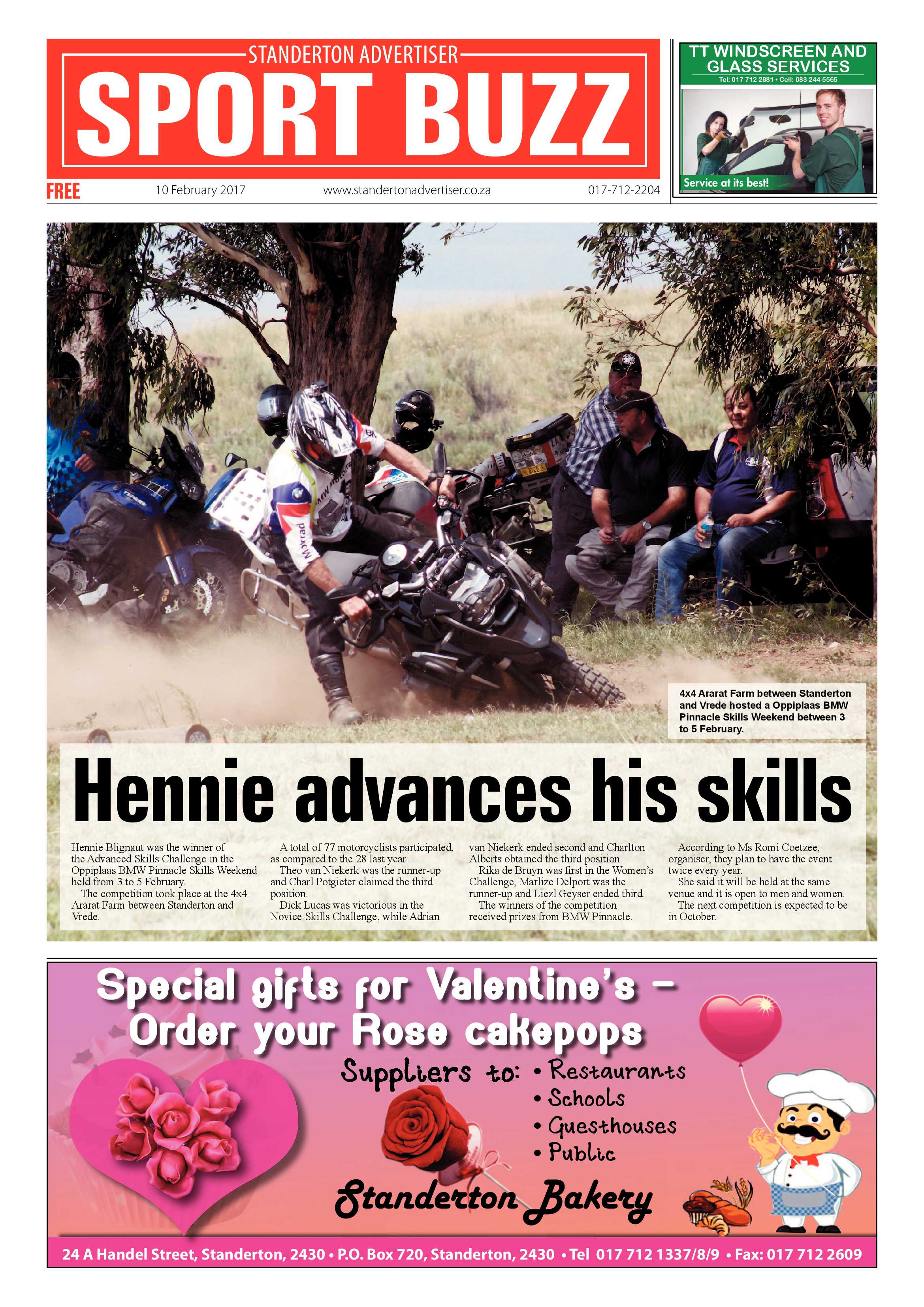 Standerton Advertiser 10 February 2017 page 12