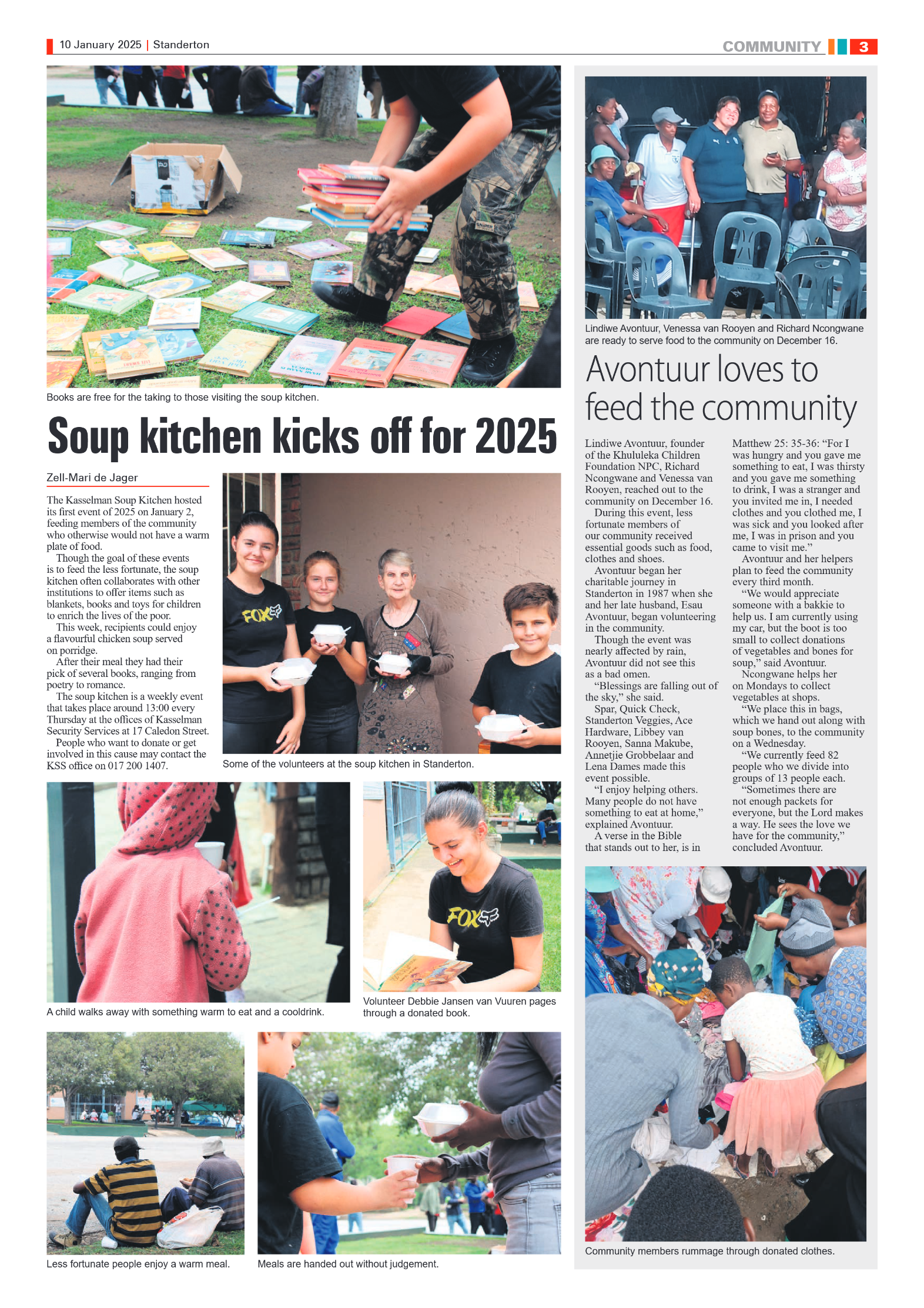 Standerton Advertiser 10 January 2025 page 3