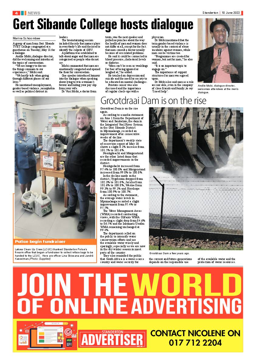 Standerton Advertiser 10 June 2022 page 4