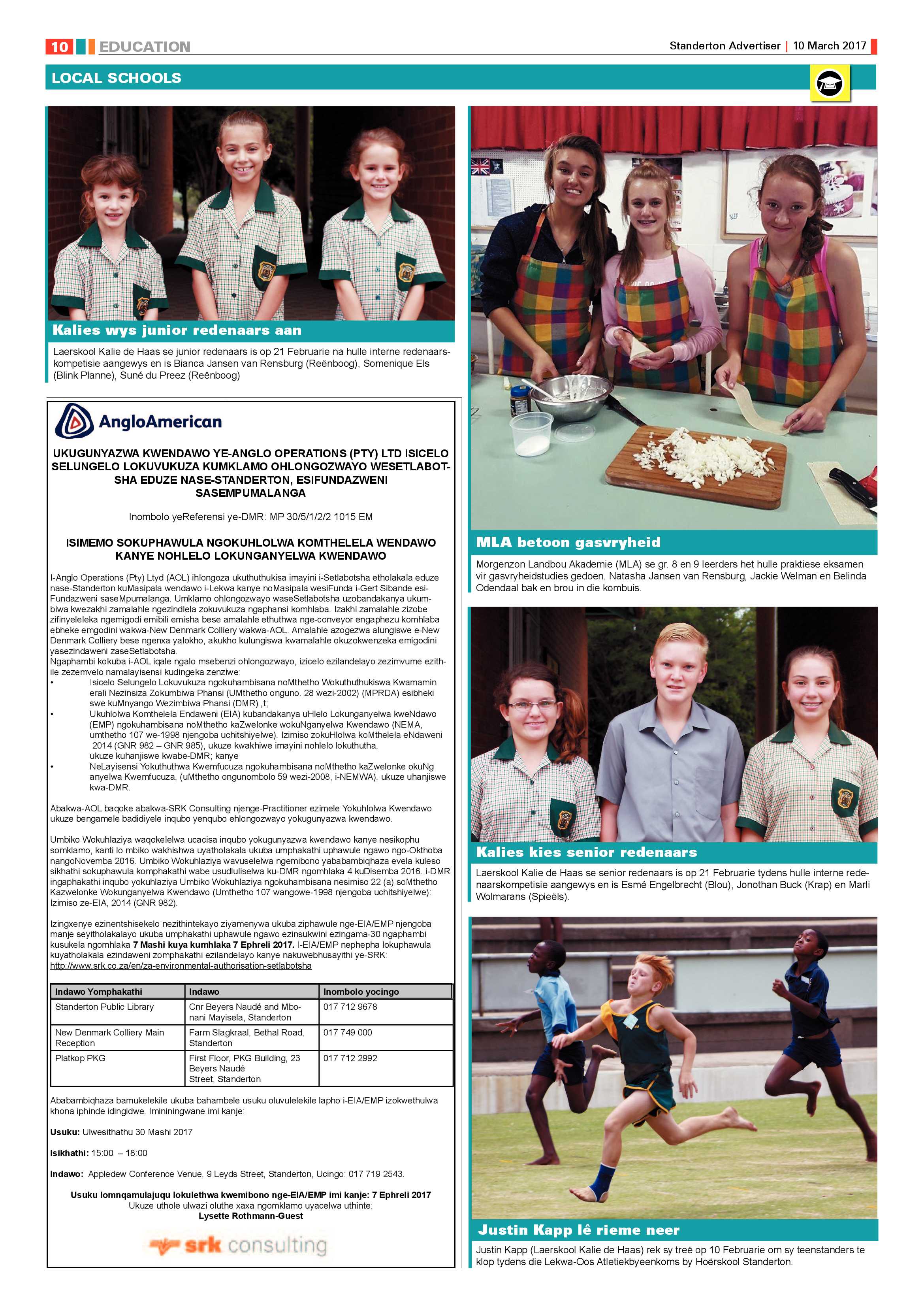 Standerton Advertiser 10 March 2017 page 10