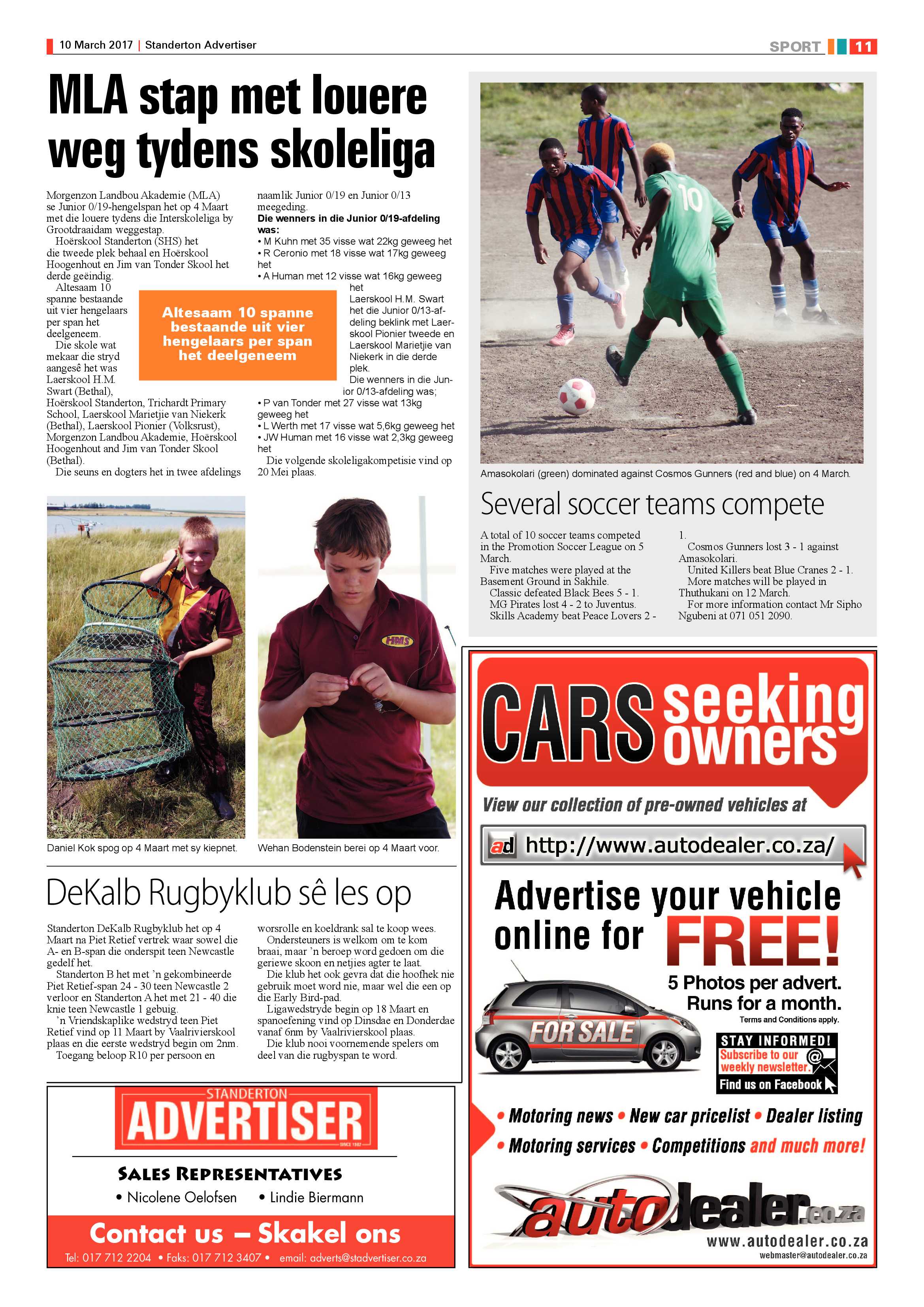 Standerton Advertiser 10 March 2017 page 11