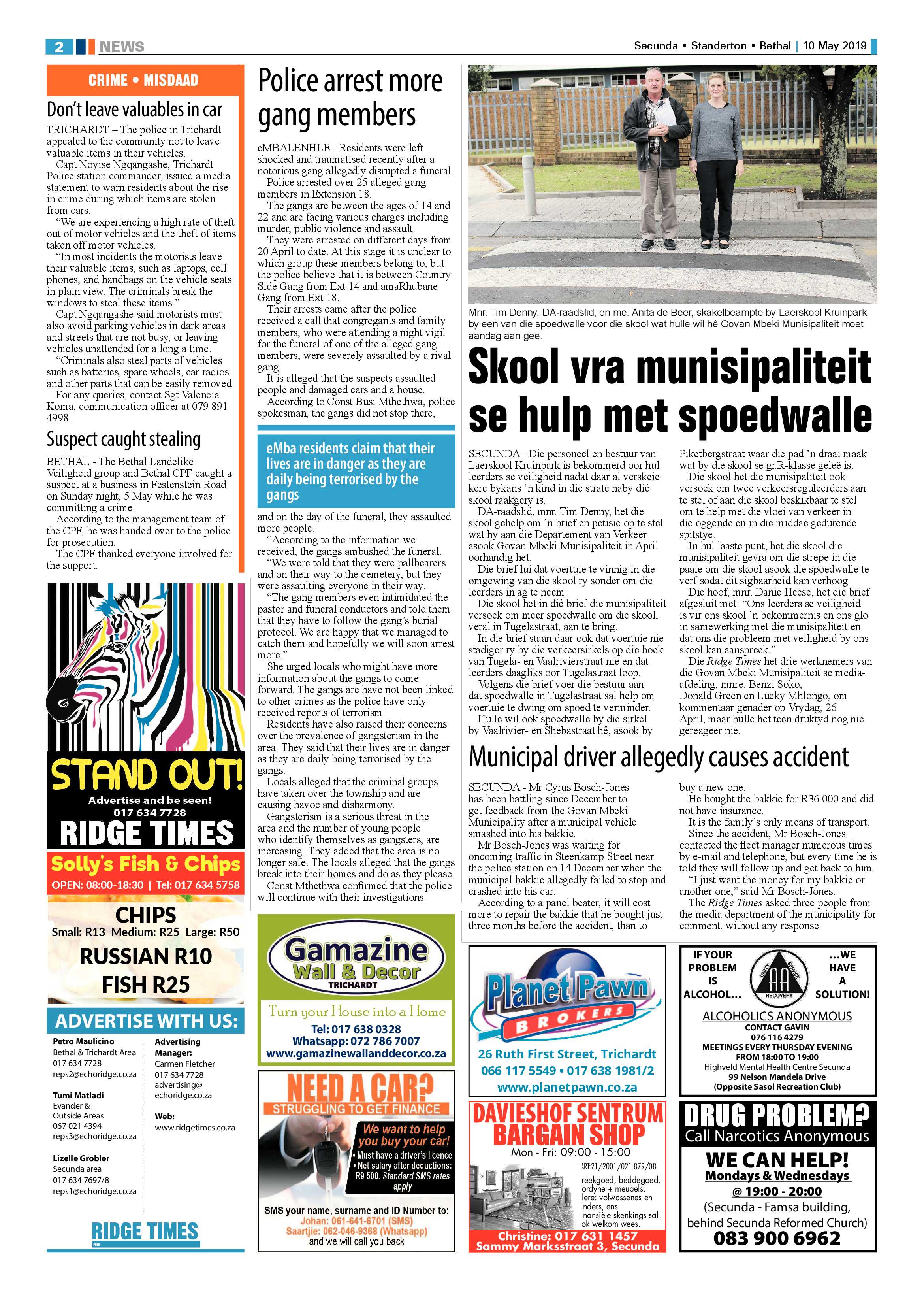 Standerton Advertiser 10 May 2019 page 6