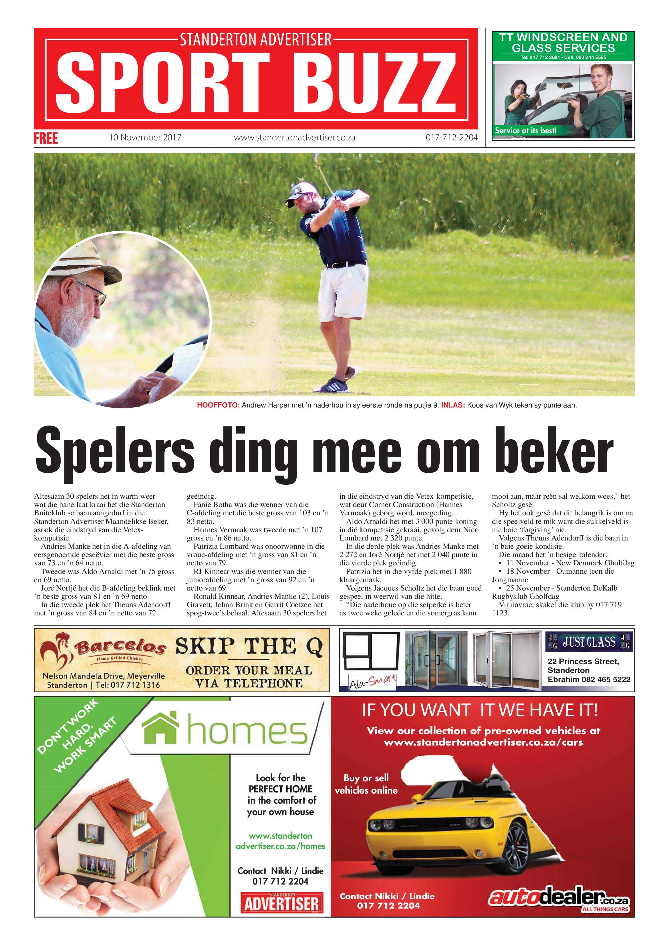 Standerton Advertiser 10 November 2017 page 12