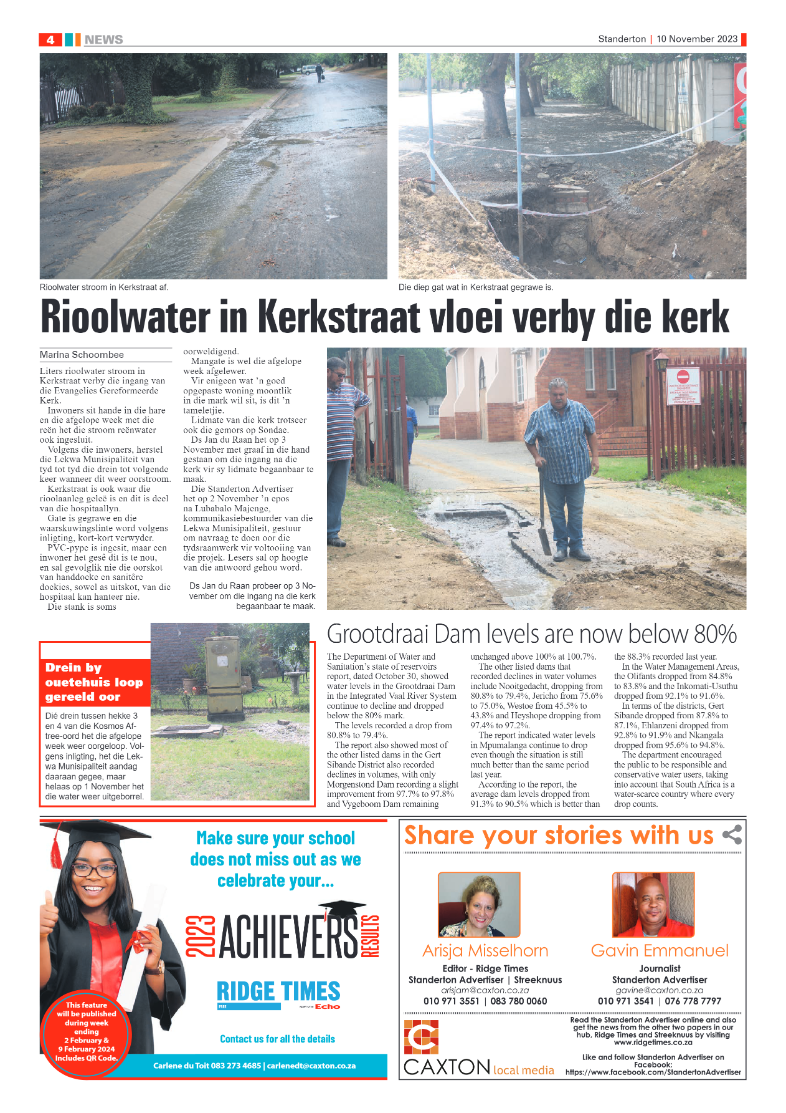 Standerton Advertiser 10 November 2023 page 4