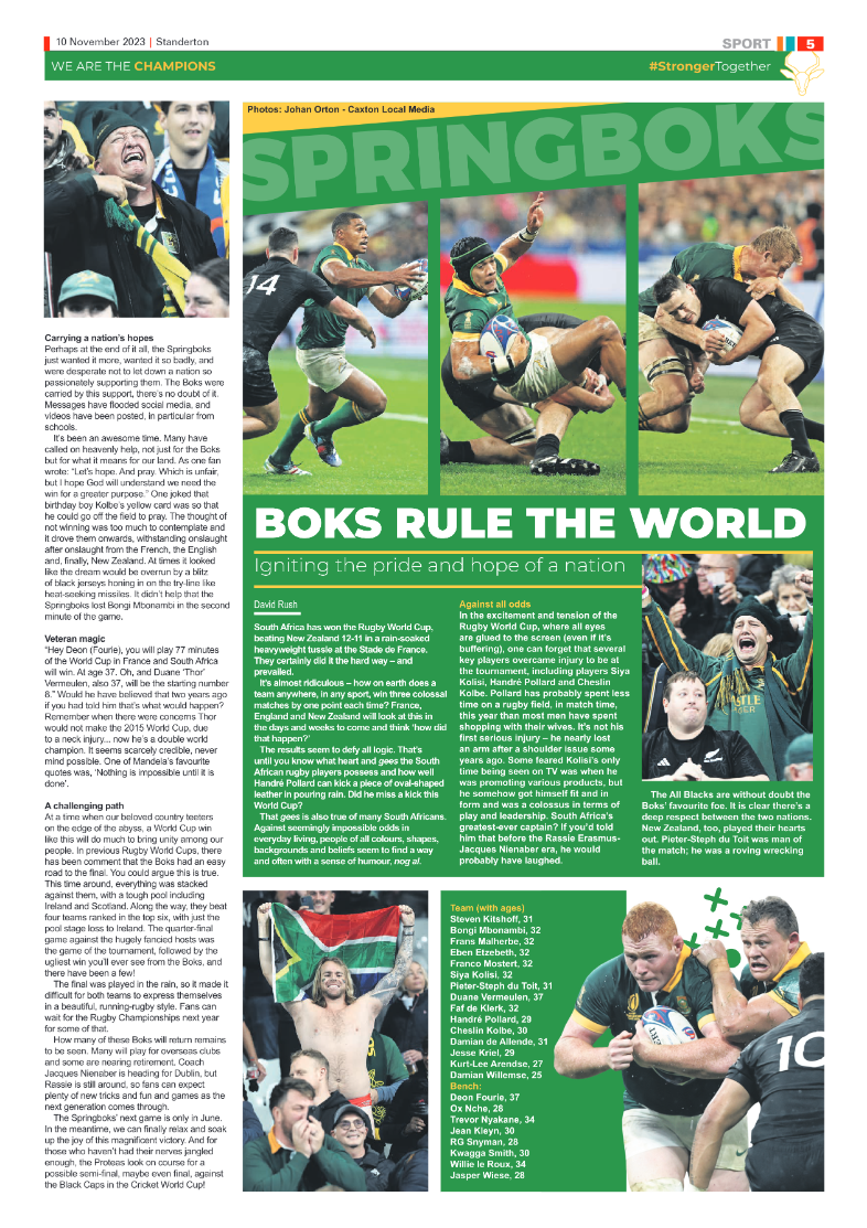 Standerton Advertiser 10 November 2023 page 5