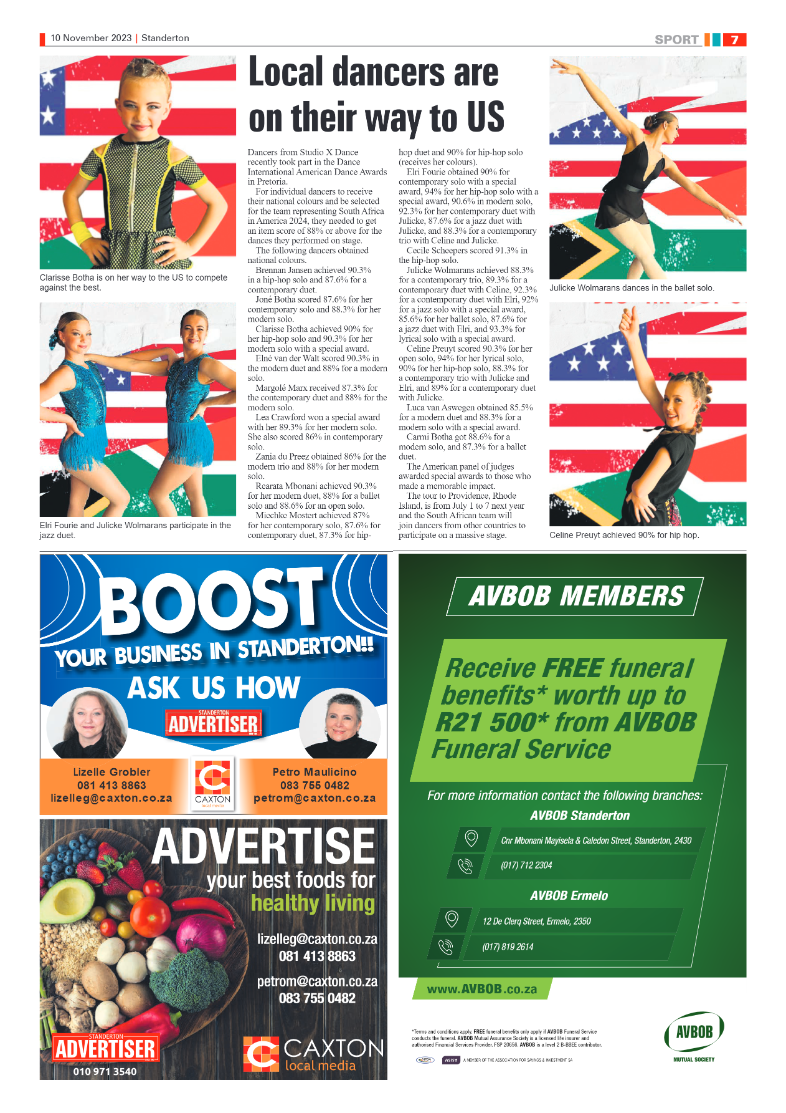 Standerton Advertiser 10 November 2023 page 7