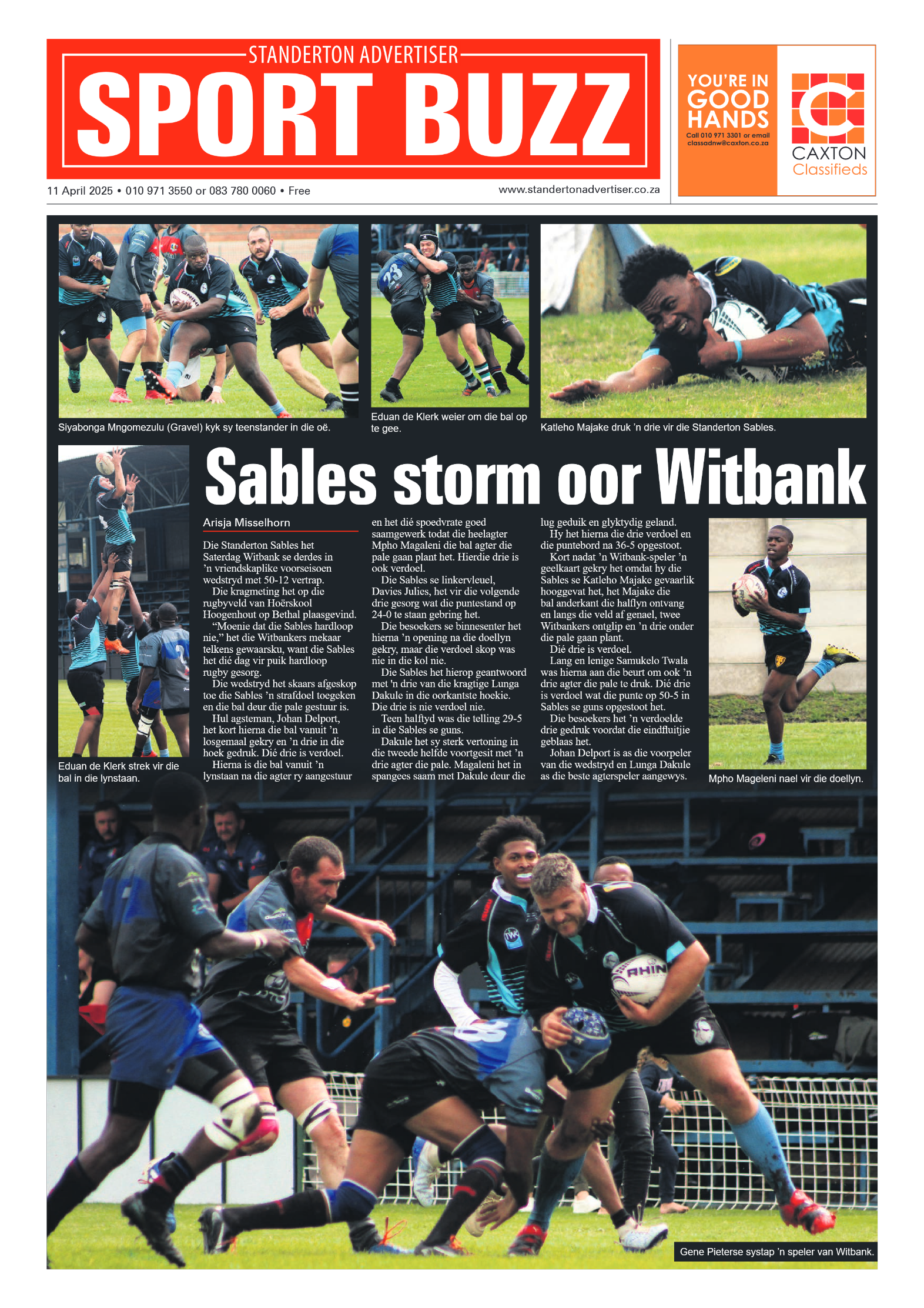 Standerton Advertiser 11 April 2025 page 8