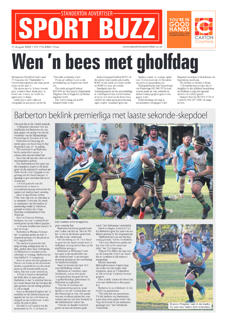 Standerton Advertiser 11 August 2023 page 8