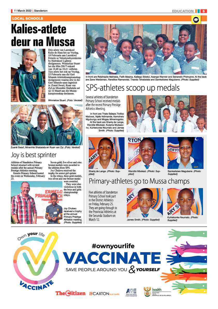 Standerton Advertiser 11 March 2022 page 5