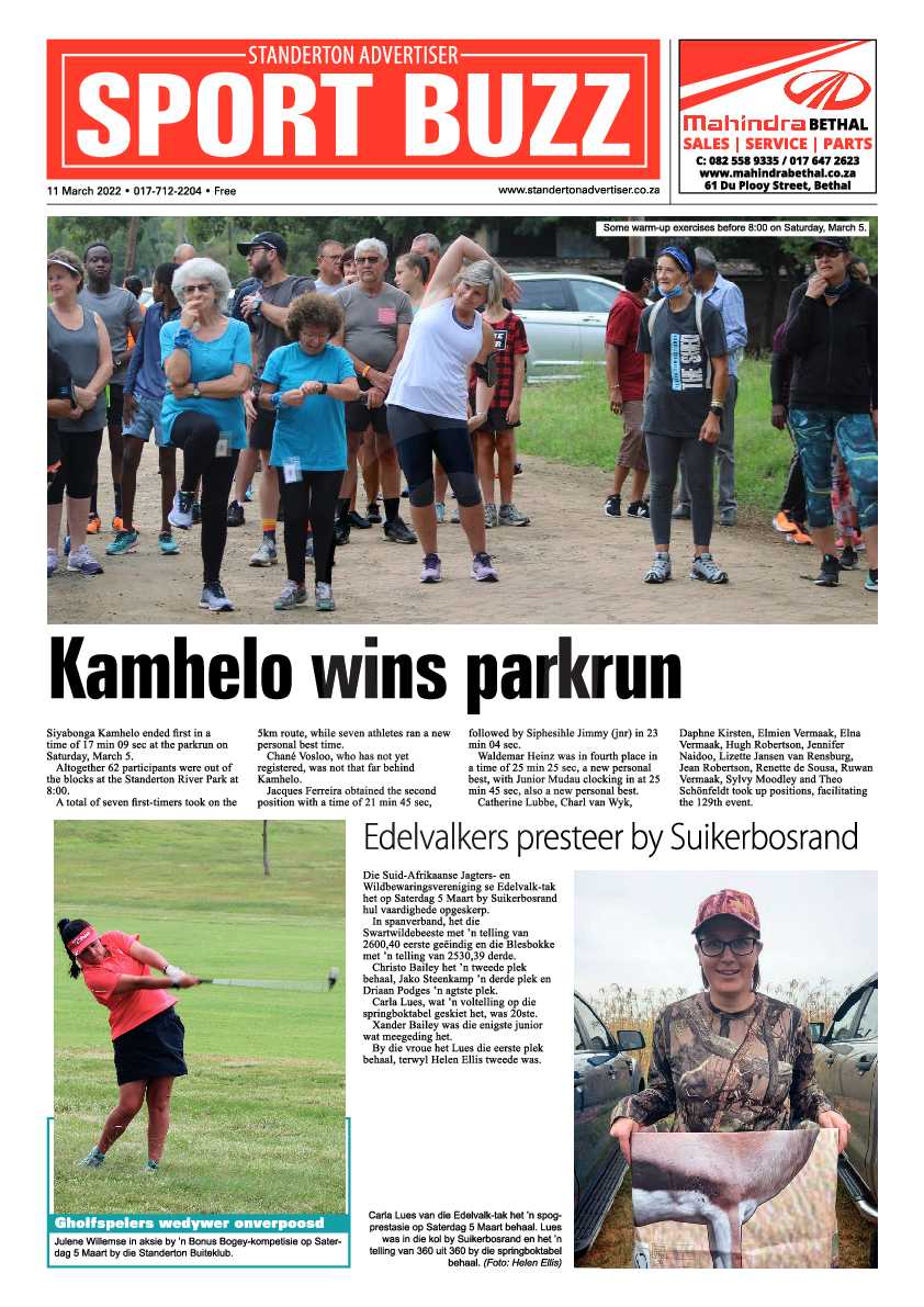 Standerton Advertiser 11 March 2022 page 8