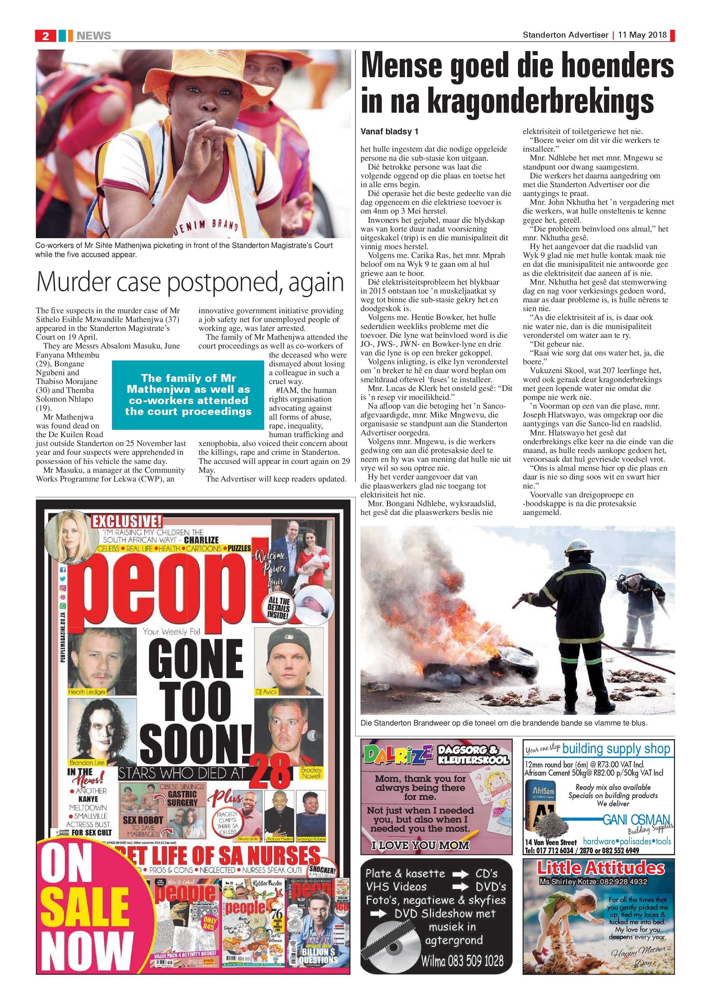 Standerton Advertiser 11 May 2018 page 2