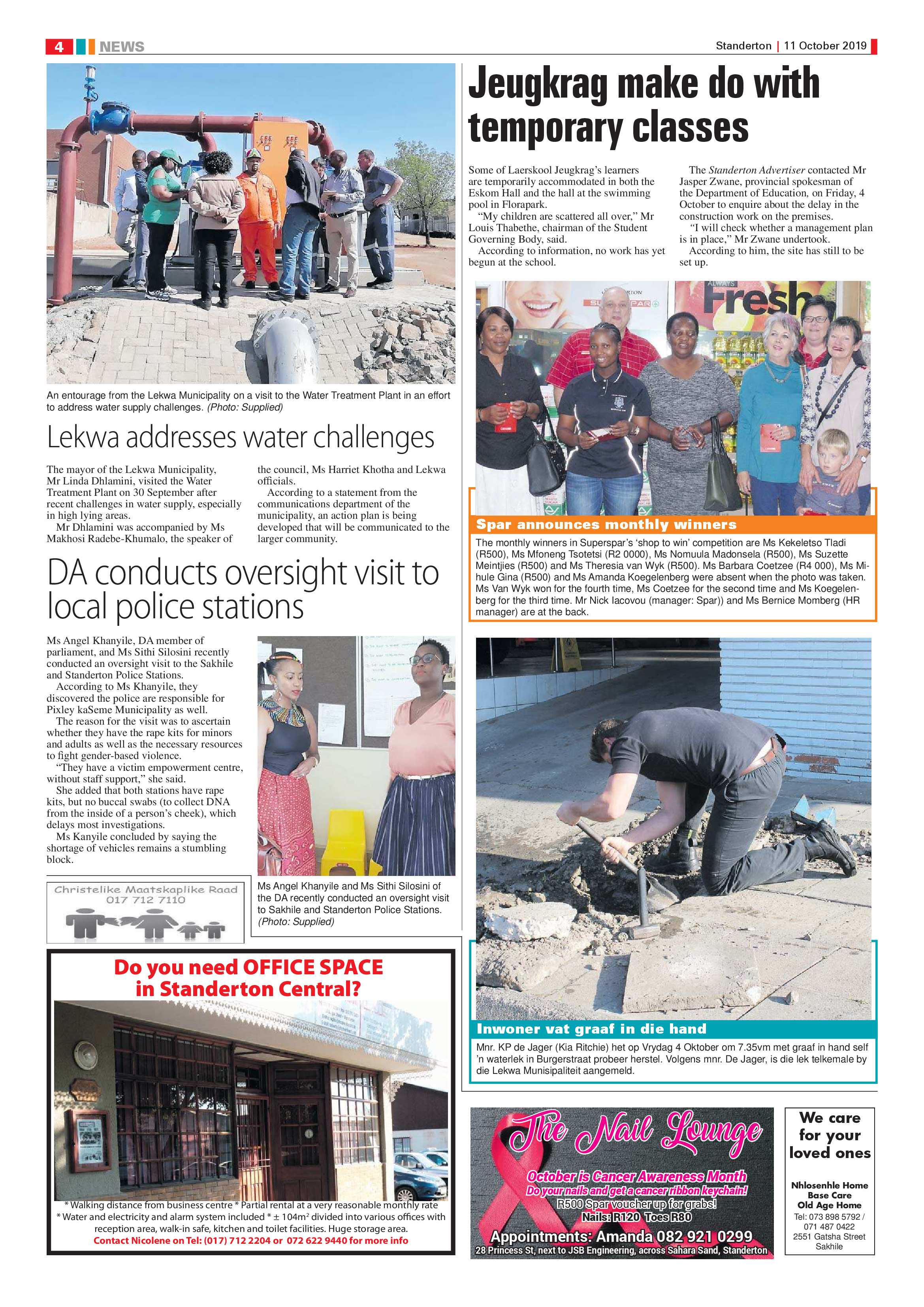 Standerton Advertiser 11 October 2019 page 4