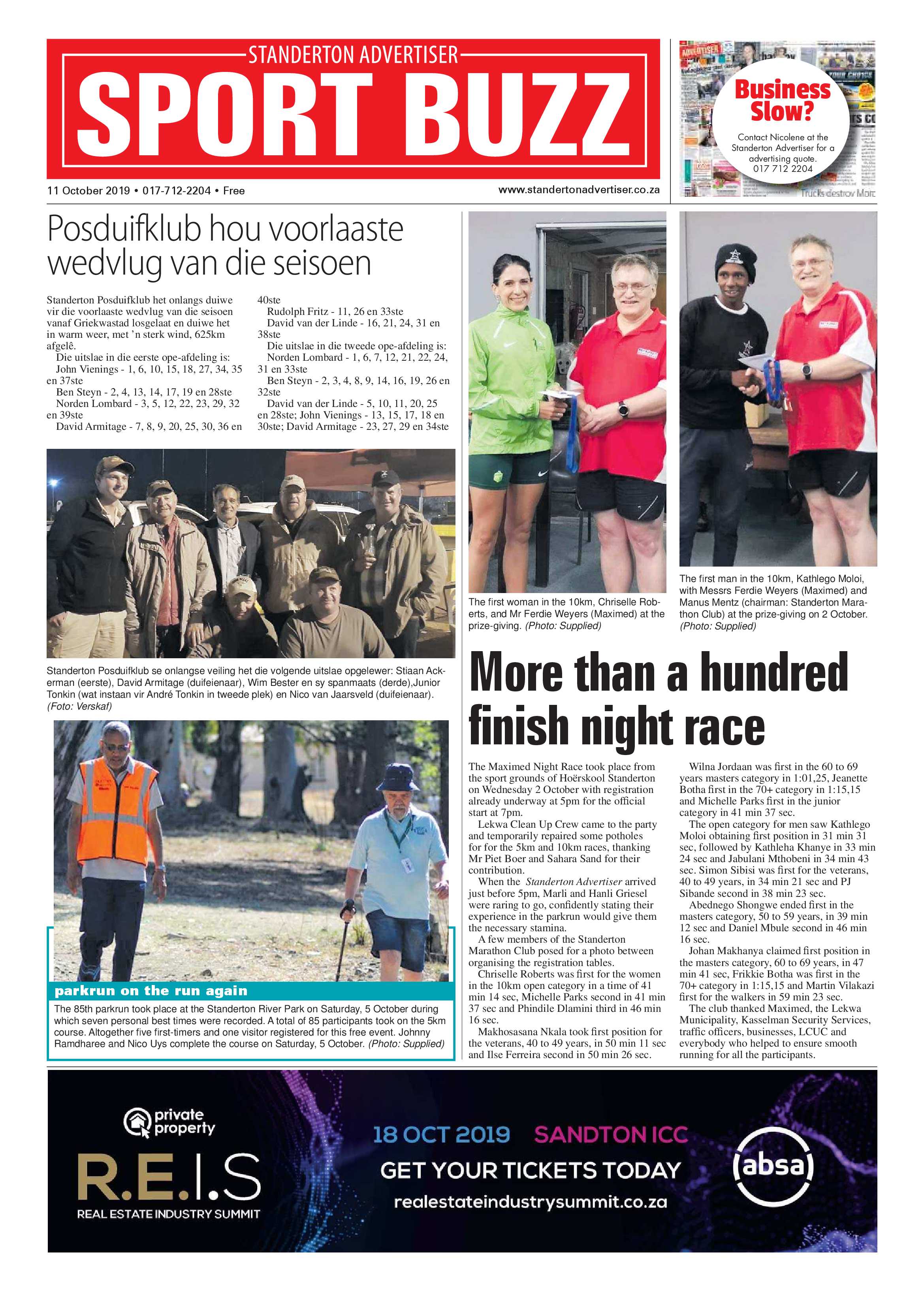 Standerton Advertiser 11 October 2019 page 8