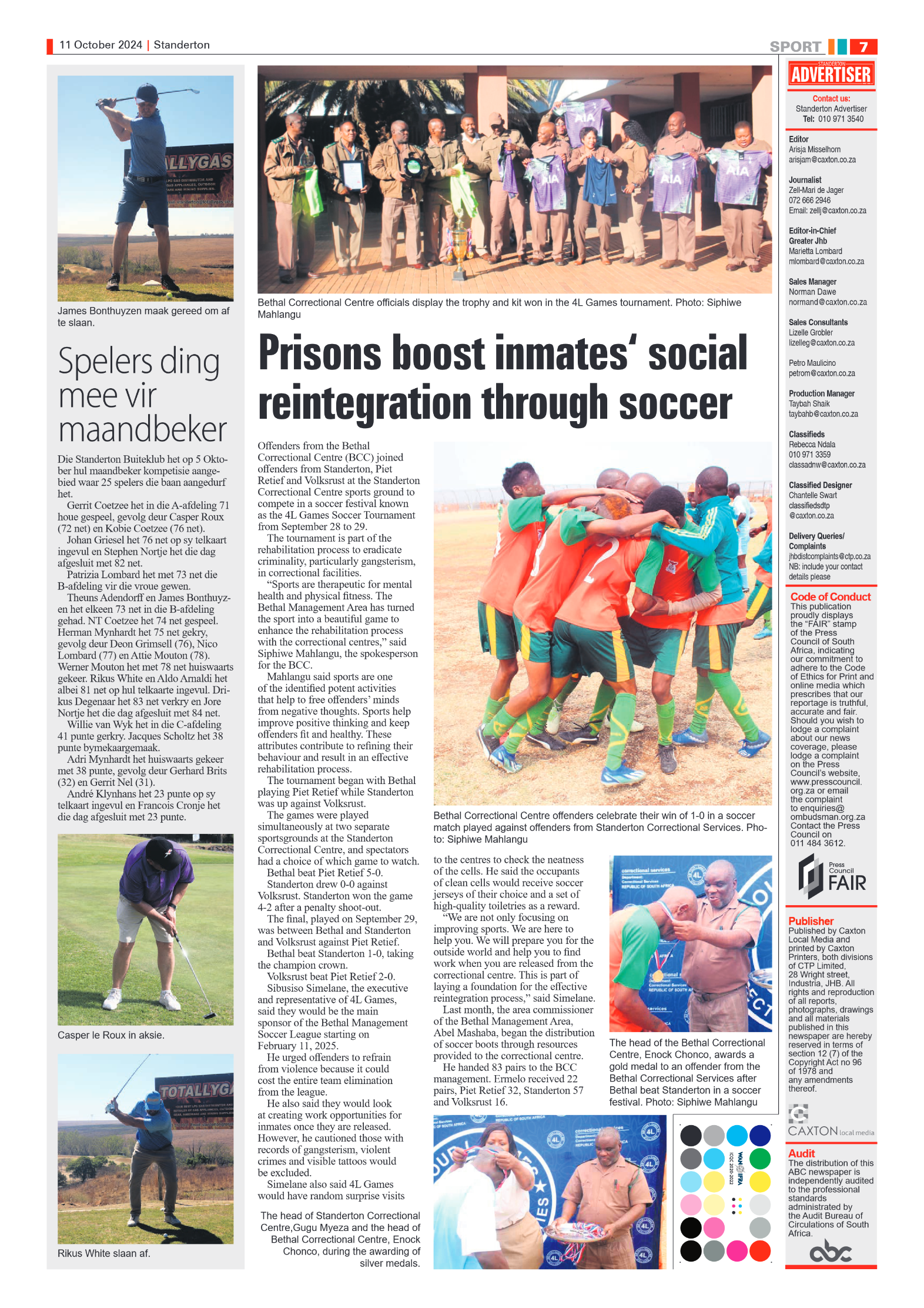 Standerton Advertiser 11 October 2024 page 7