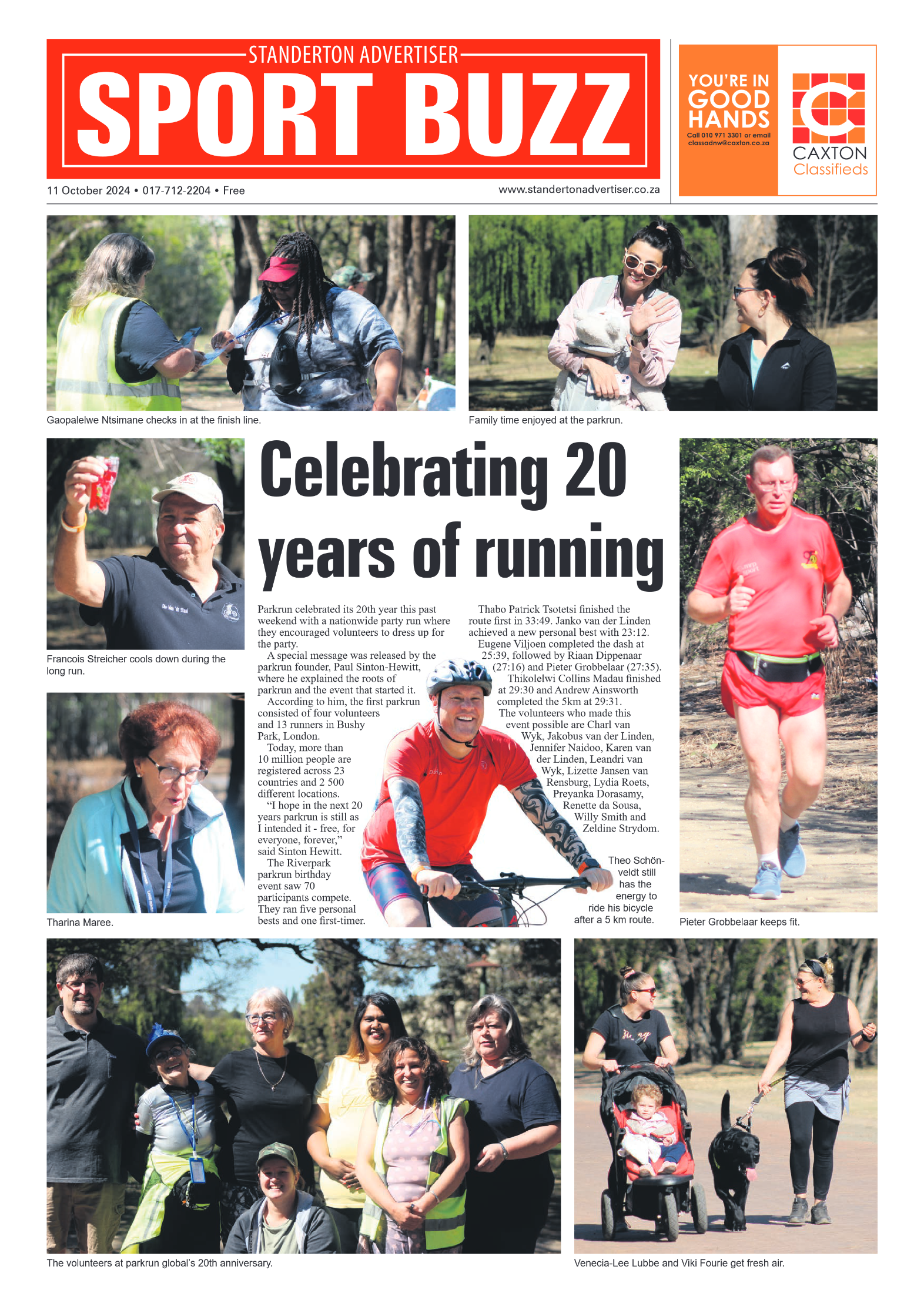 Standerton Advertiser 11 October 2024 page 8