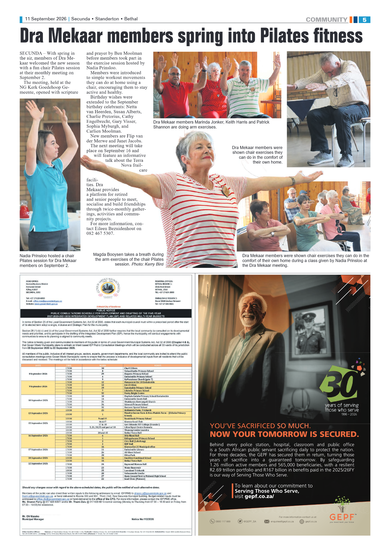 Standerton Advertiser 11 September 2026 page 5