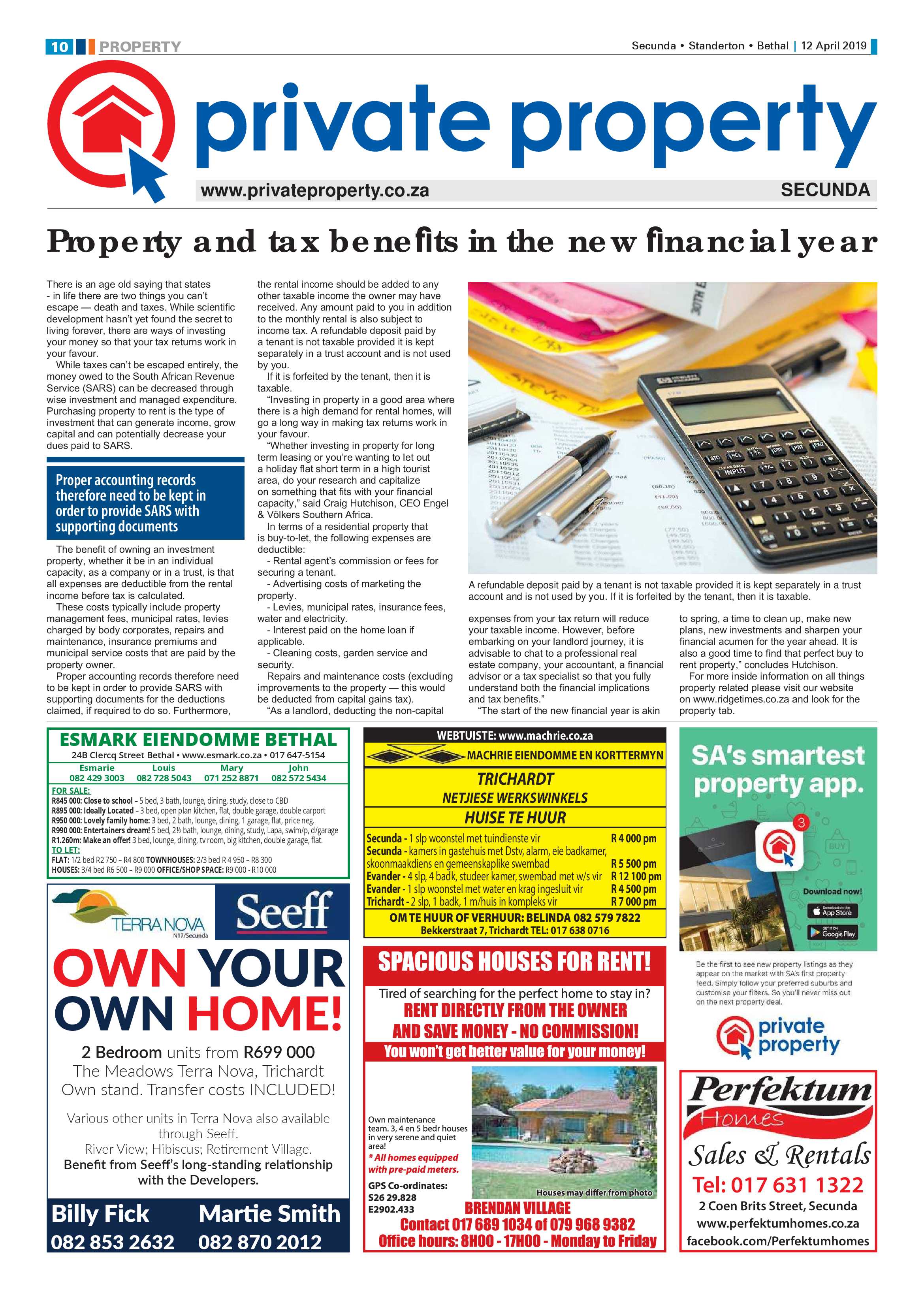 Standerton Advertiser 12 April 2019 page 14
