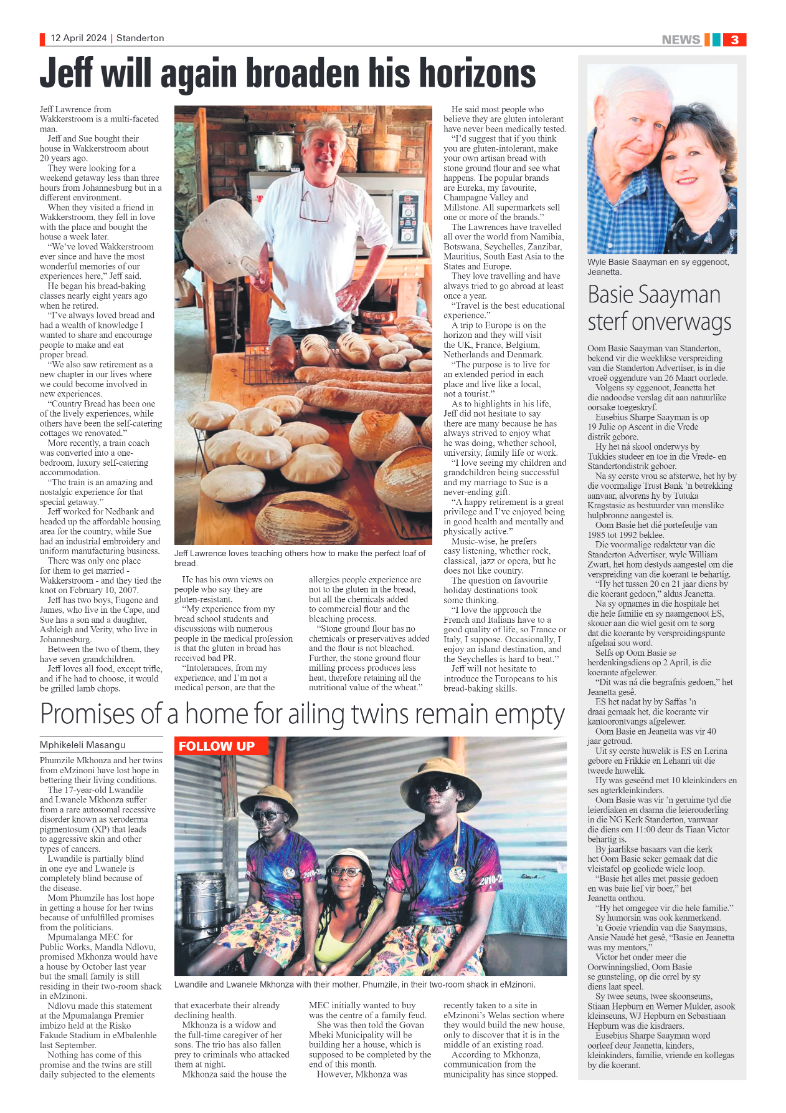 Standerton Advertiser 12 April 2024 page 3