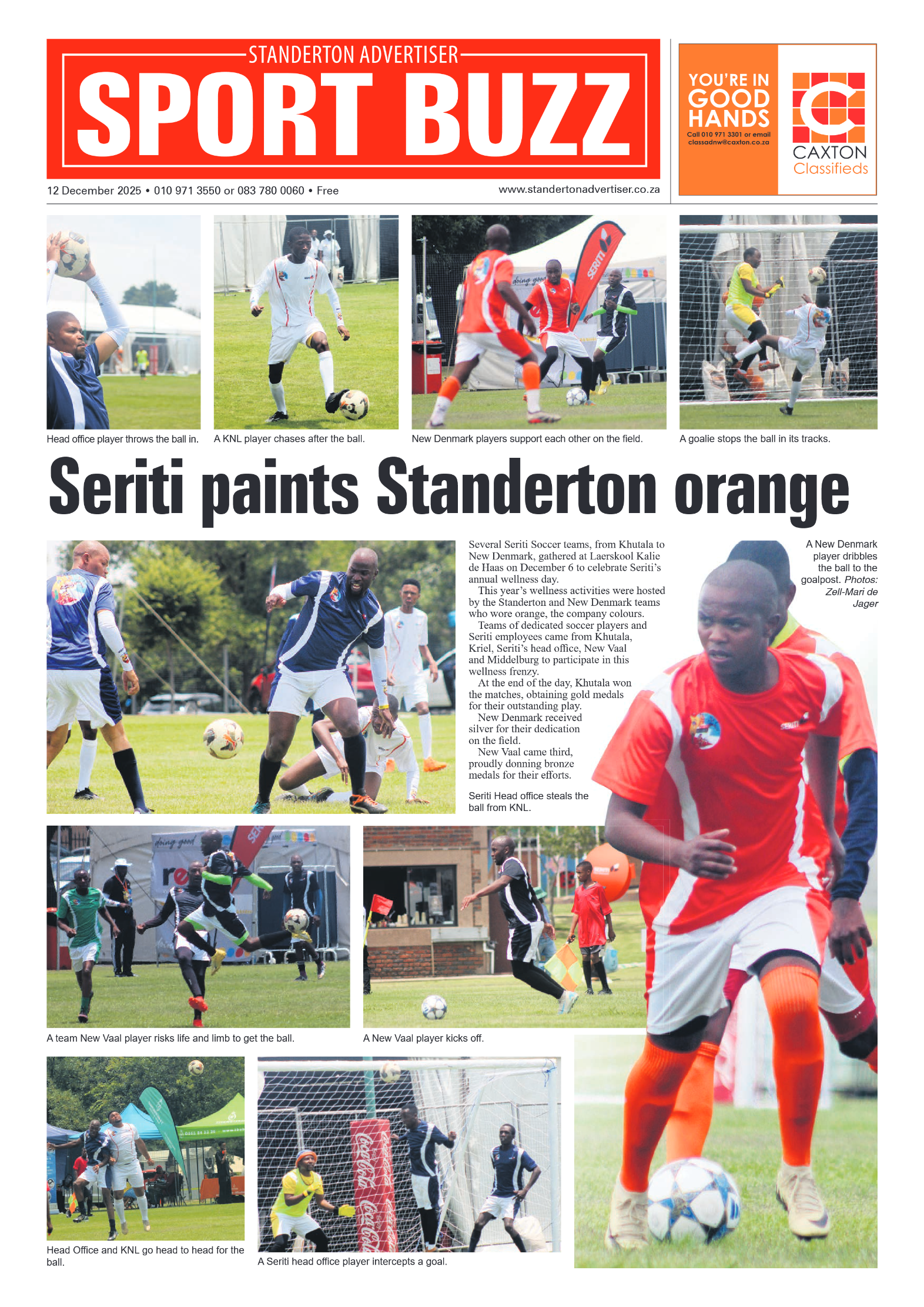 Standerton Advertiser 12 December 2025 page 8