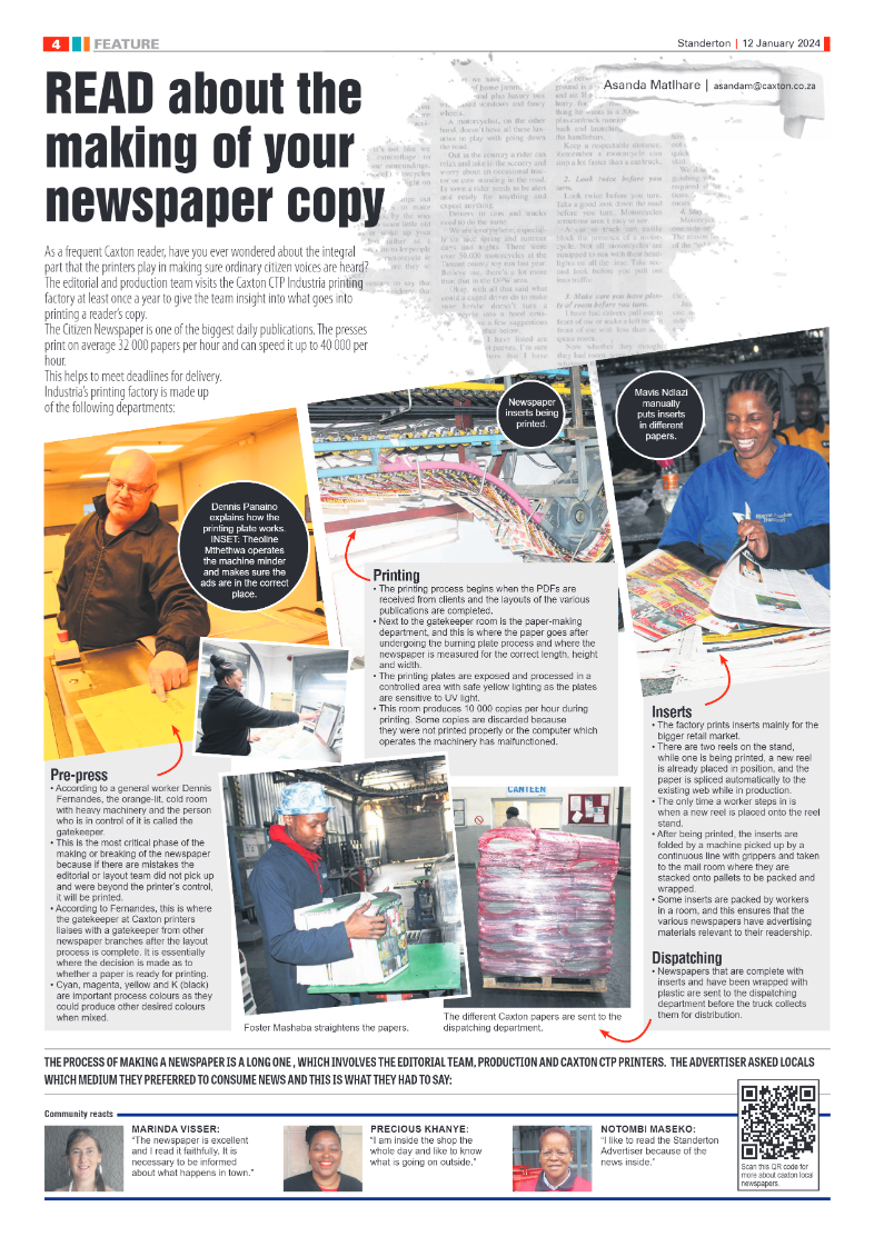 Standerton Advertiser 12 January 2024 page 4