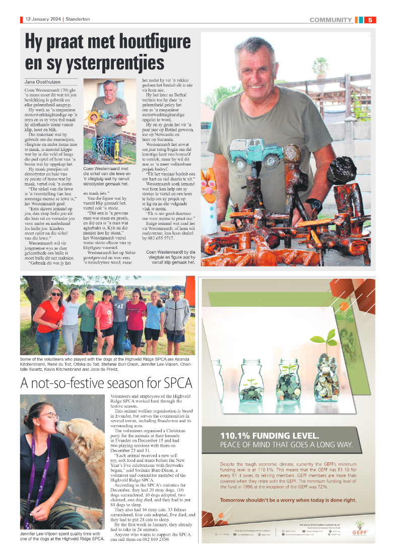 Standerton Advertiser 12 January 2024 page 5