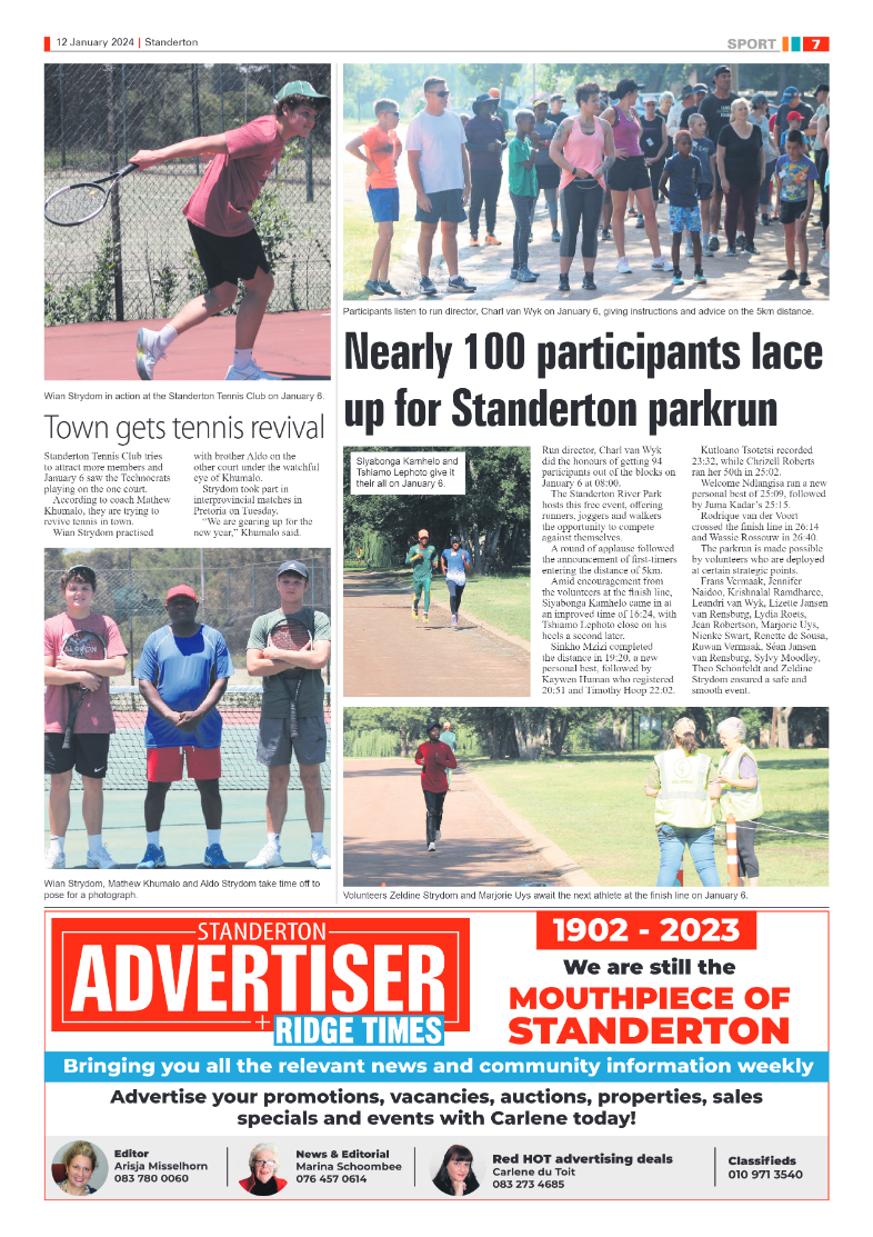 Standerton Advertiser 12 January 2024 page 7