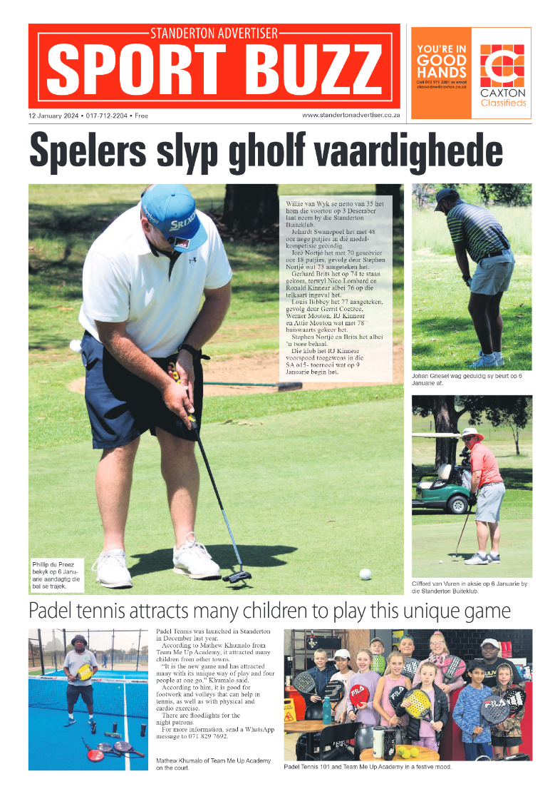 Standerton Advertiser 12 January 2024 page 8