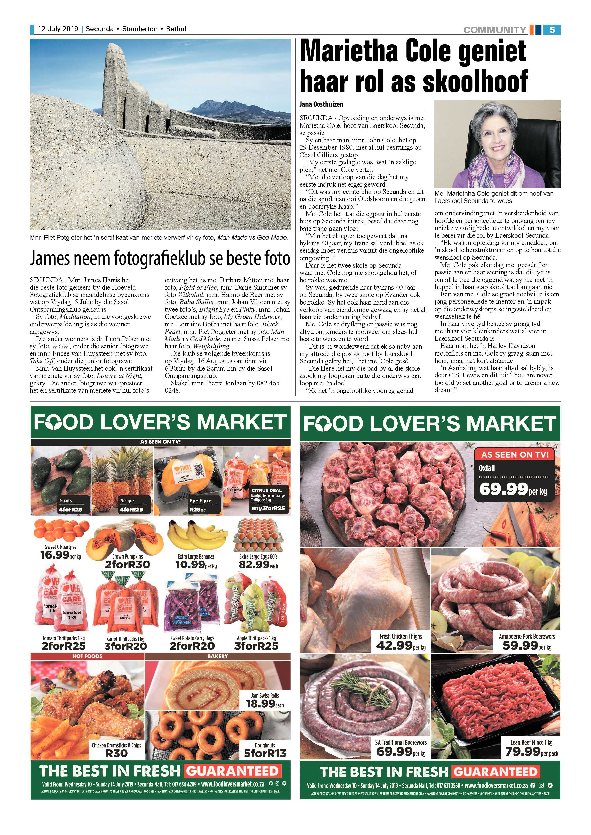 Standerton Advertiser 12 July 2019 page 9
