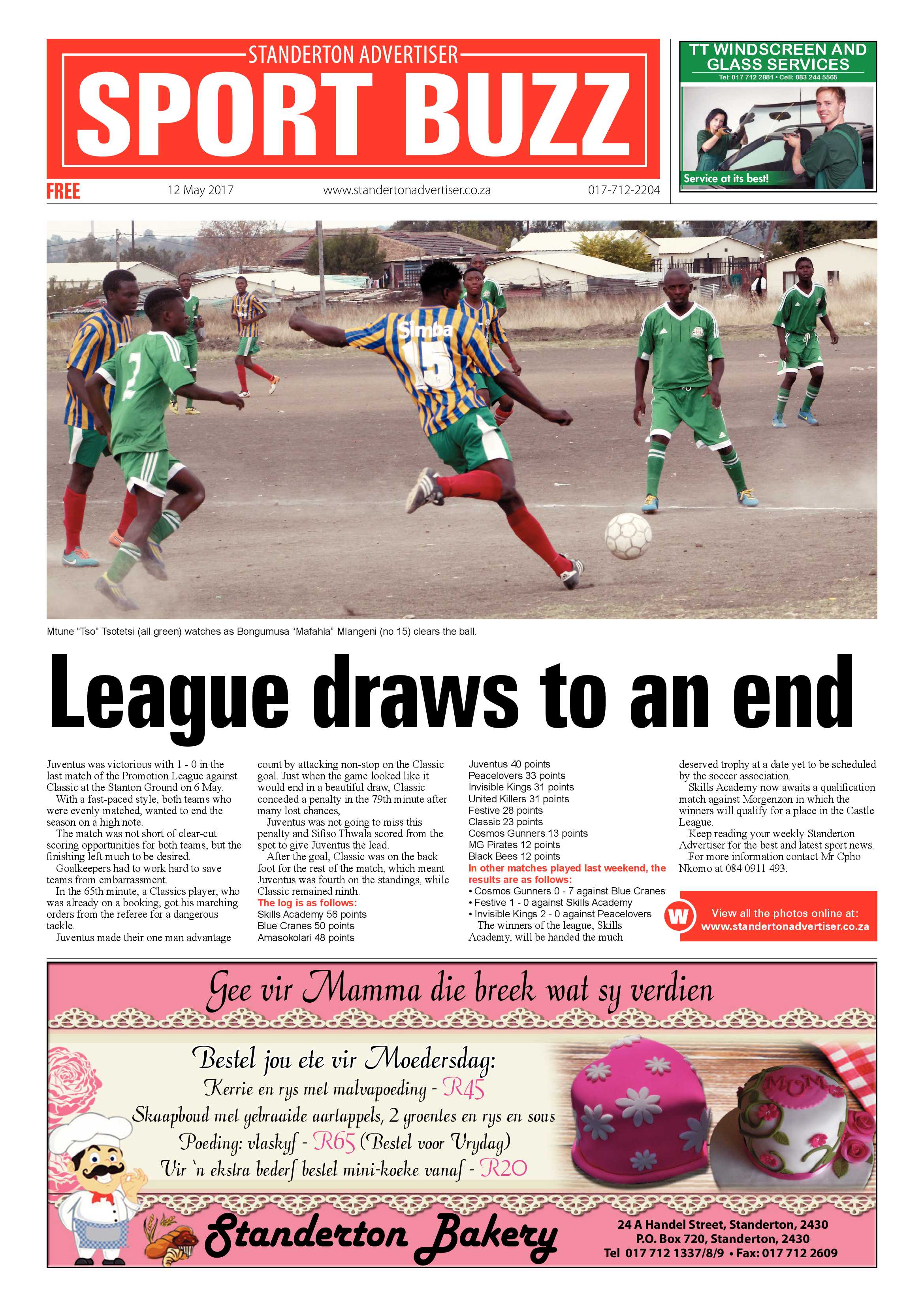 Standerton Advertiser 12 May 2017 page 12