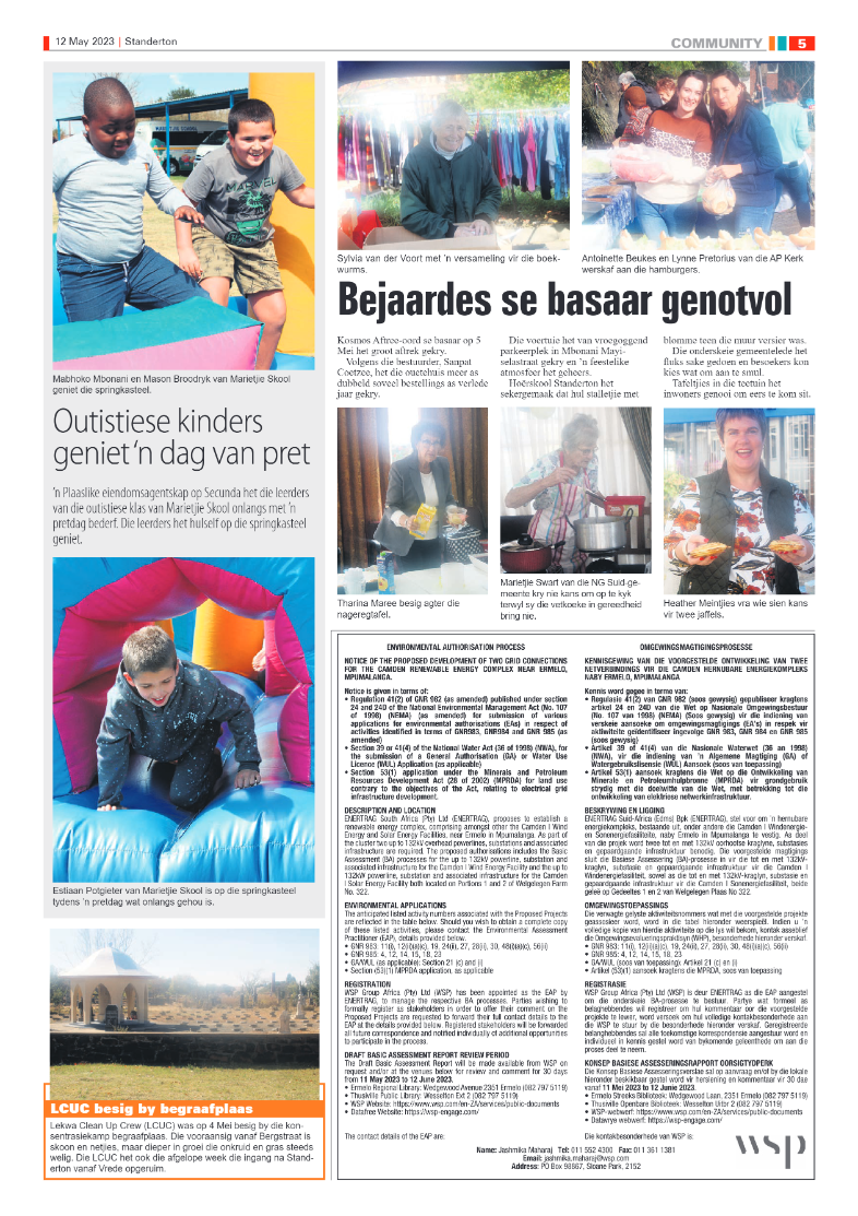 Standerton Advertiser 12 May 2023 page 5