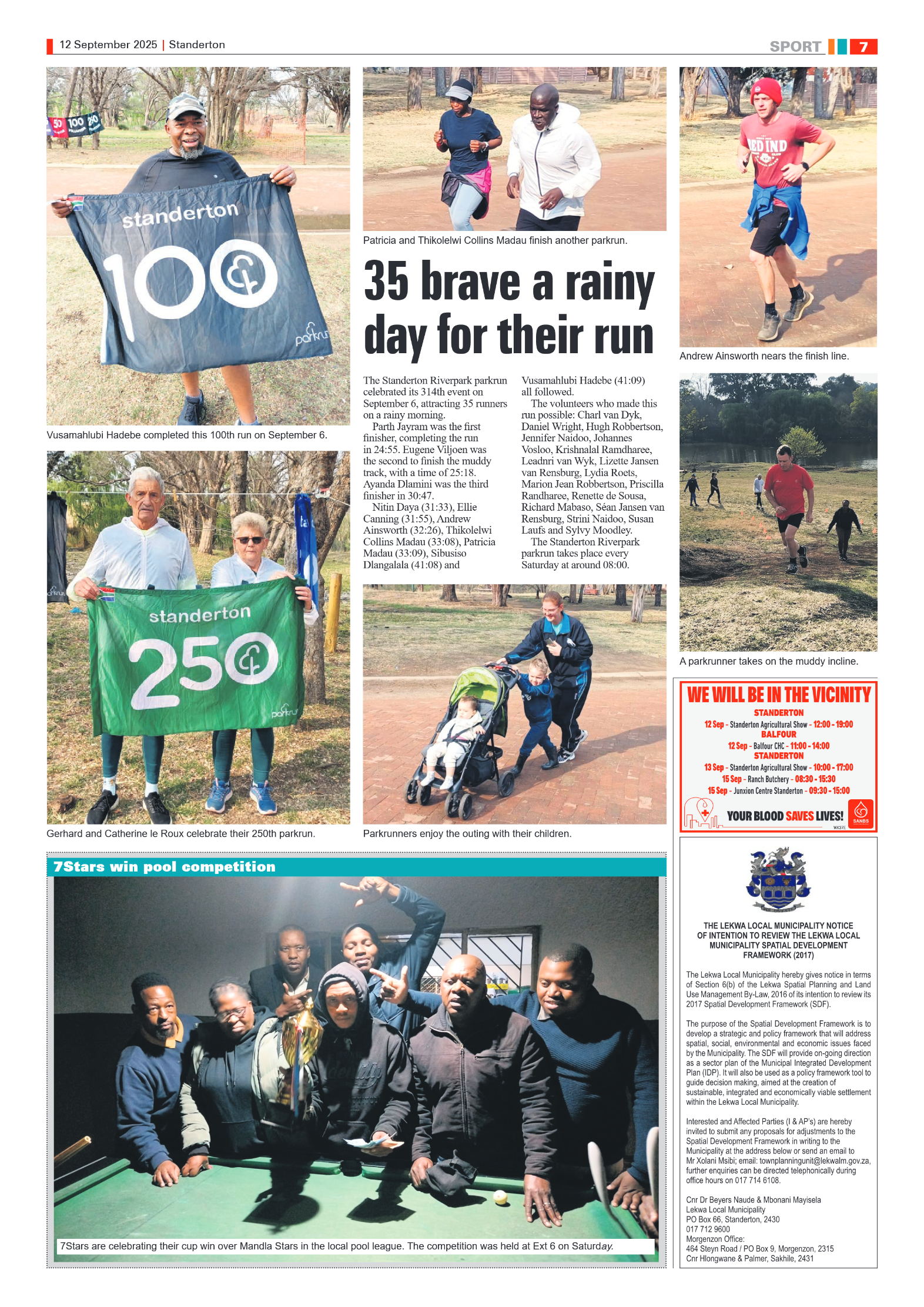 Standerton Advertiser 12 September 2025 page 7