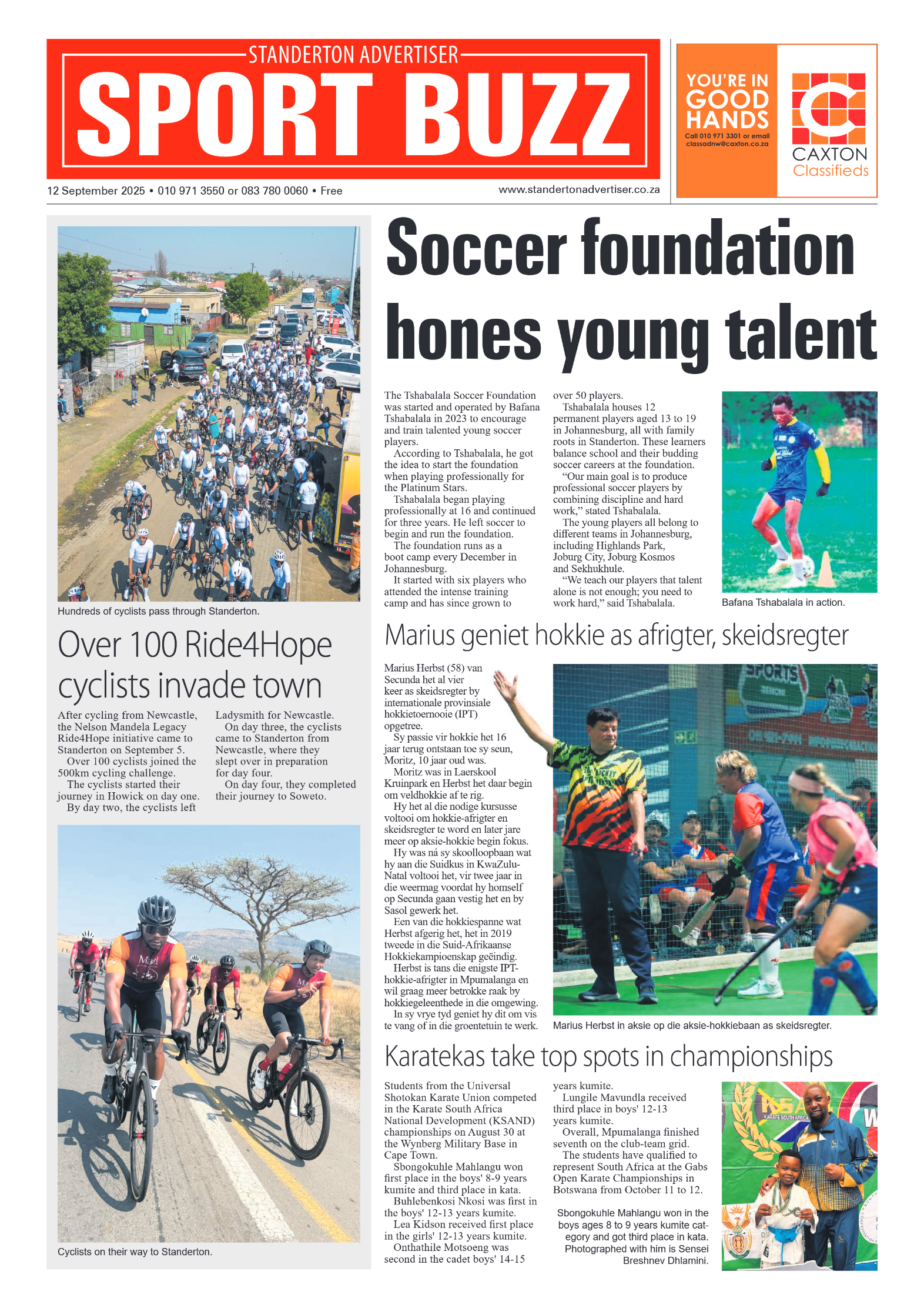 Standerton Advertiser 12 September 2025 page 8
