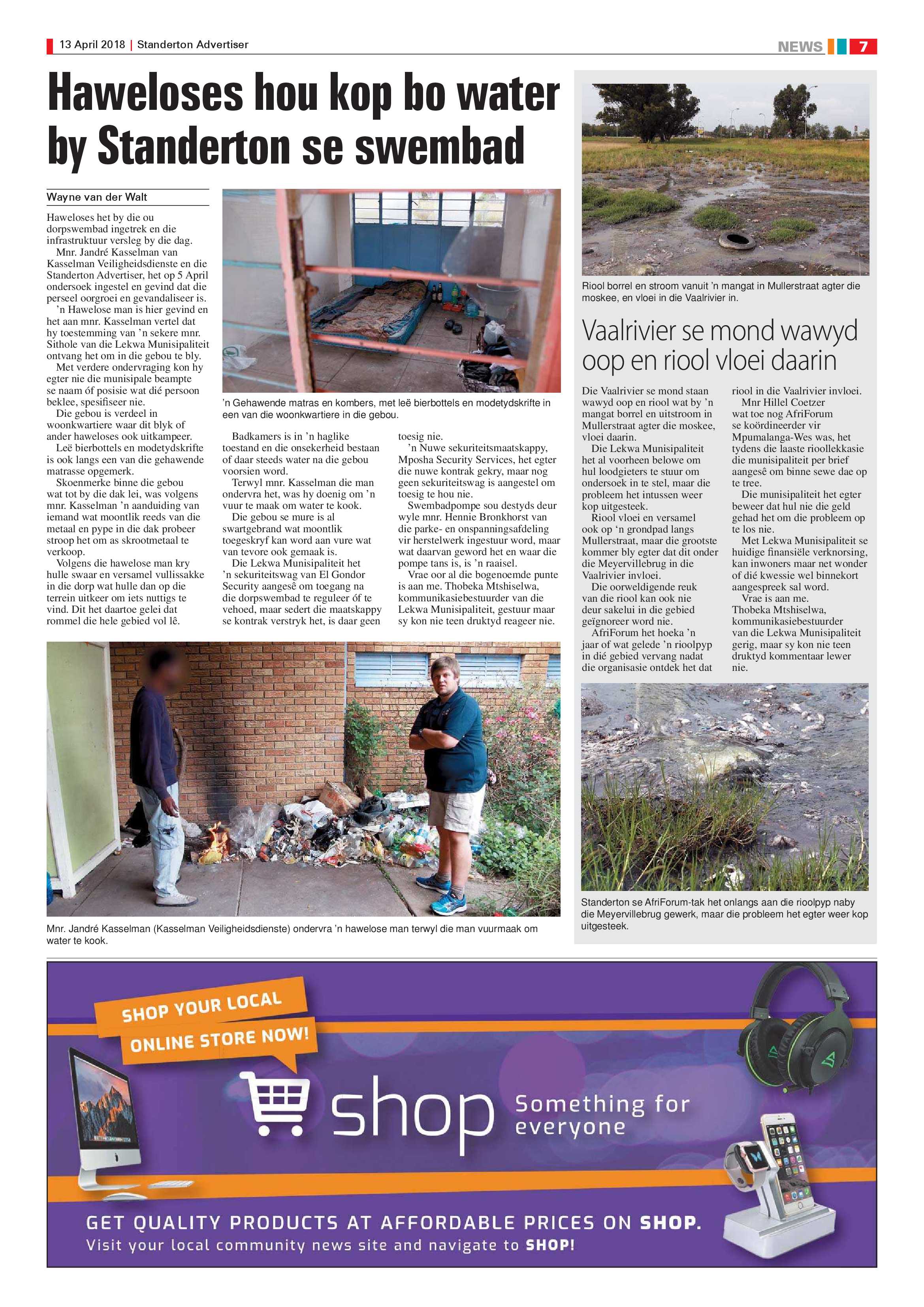 Standerton Advertiser 13 April 2018 page 7