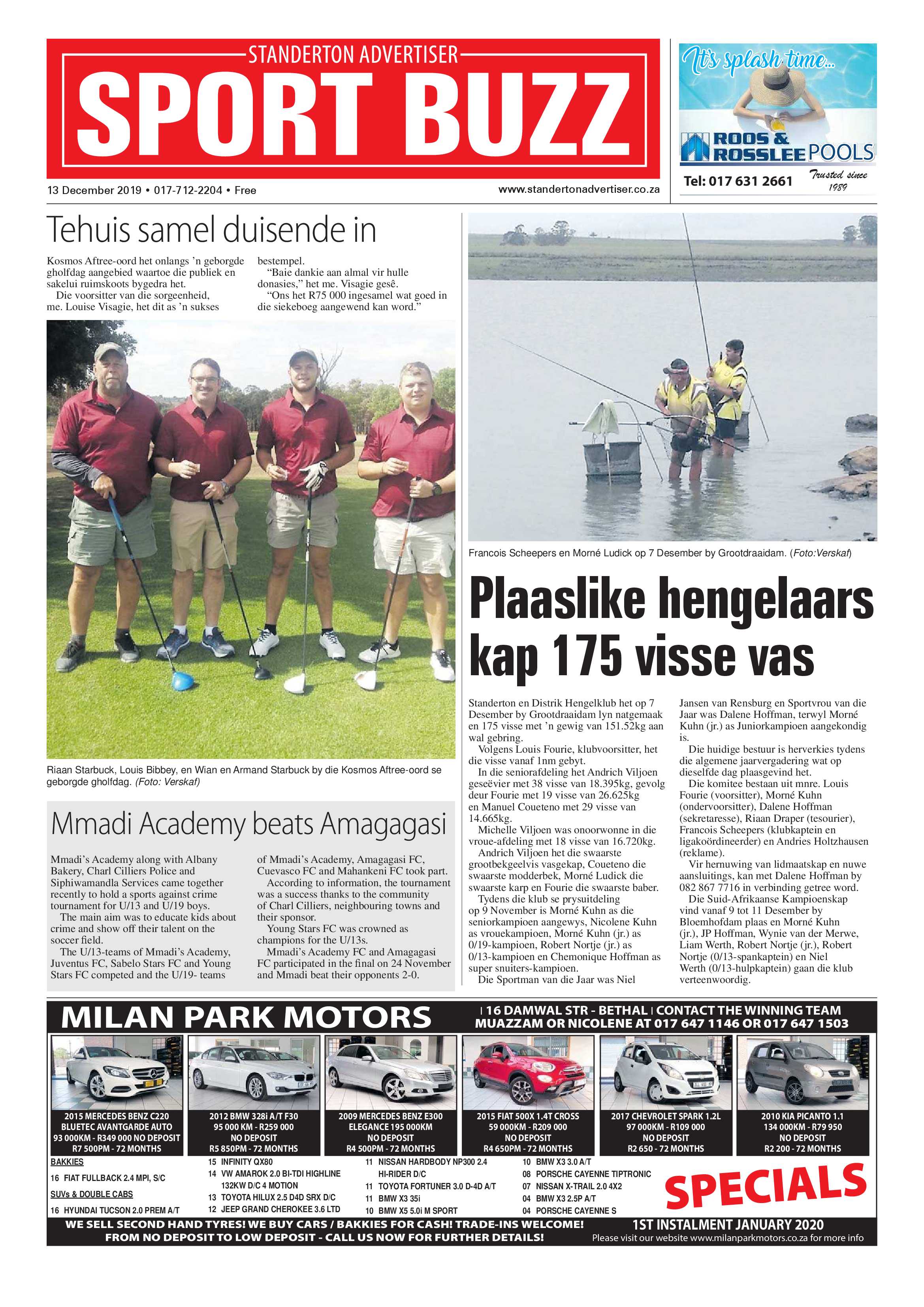 Standerton Advertiser 13 December 2019 page 20