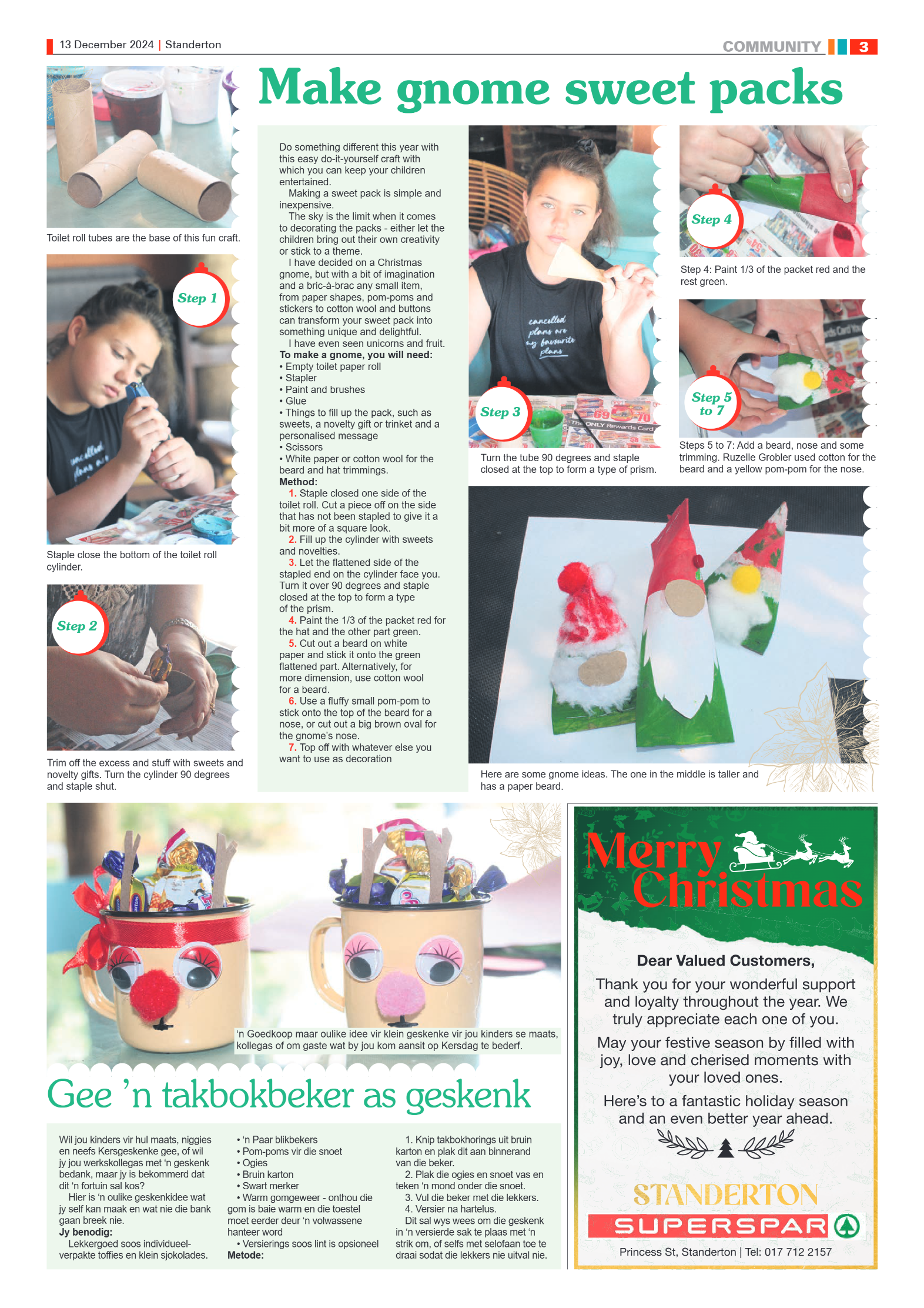 Standerton Advertiser 13 December 2024 page 3