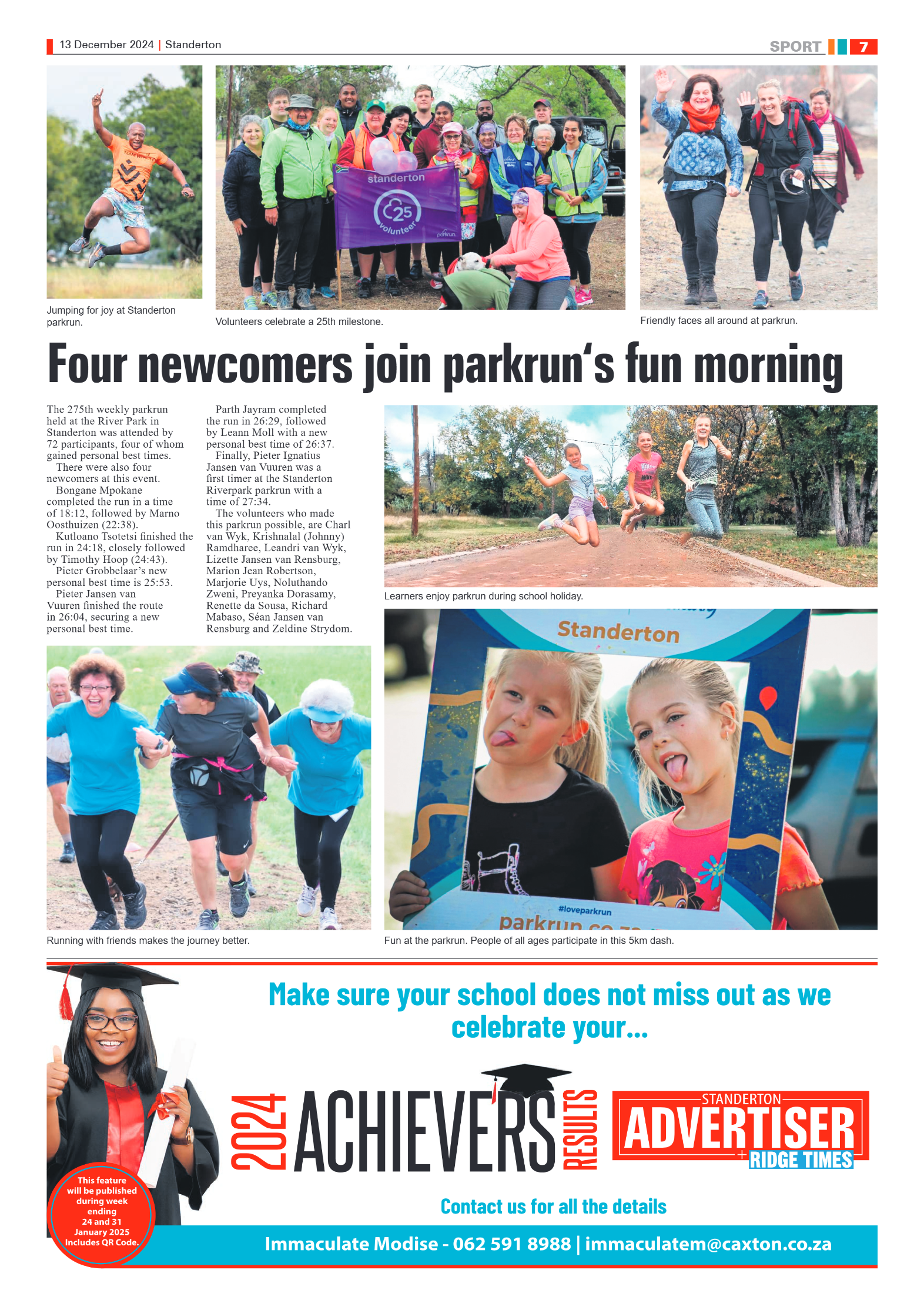 Standerton Advertiser 13 December 2024 page 7